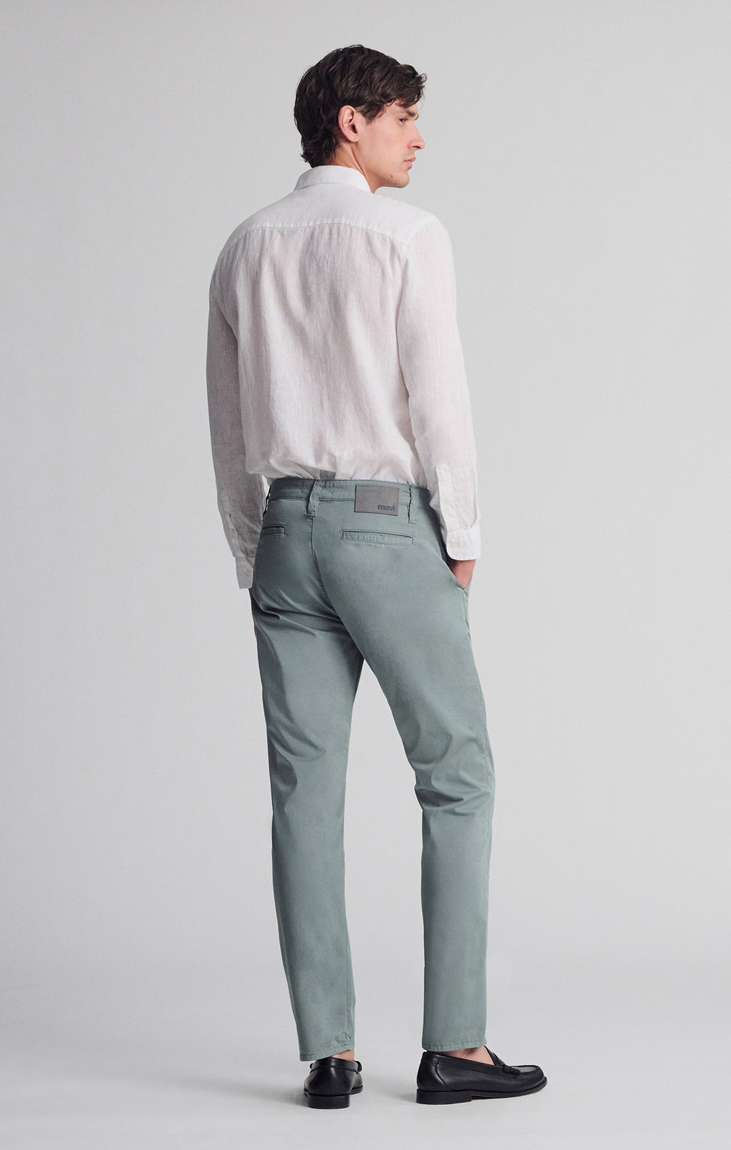 MILTON SLIM STRAIGHT CHINO IN CLOVER CITY SMART - Mavi Jeans