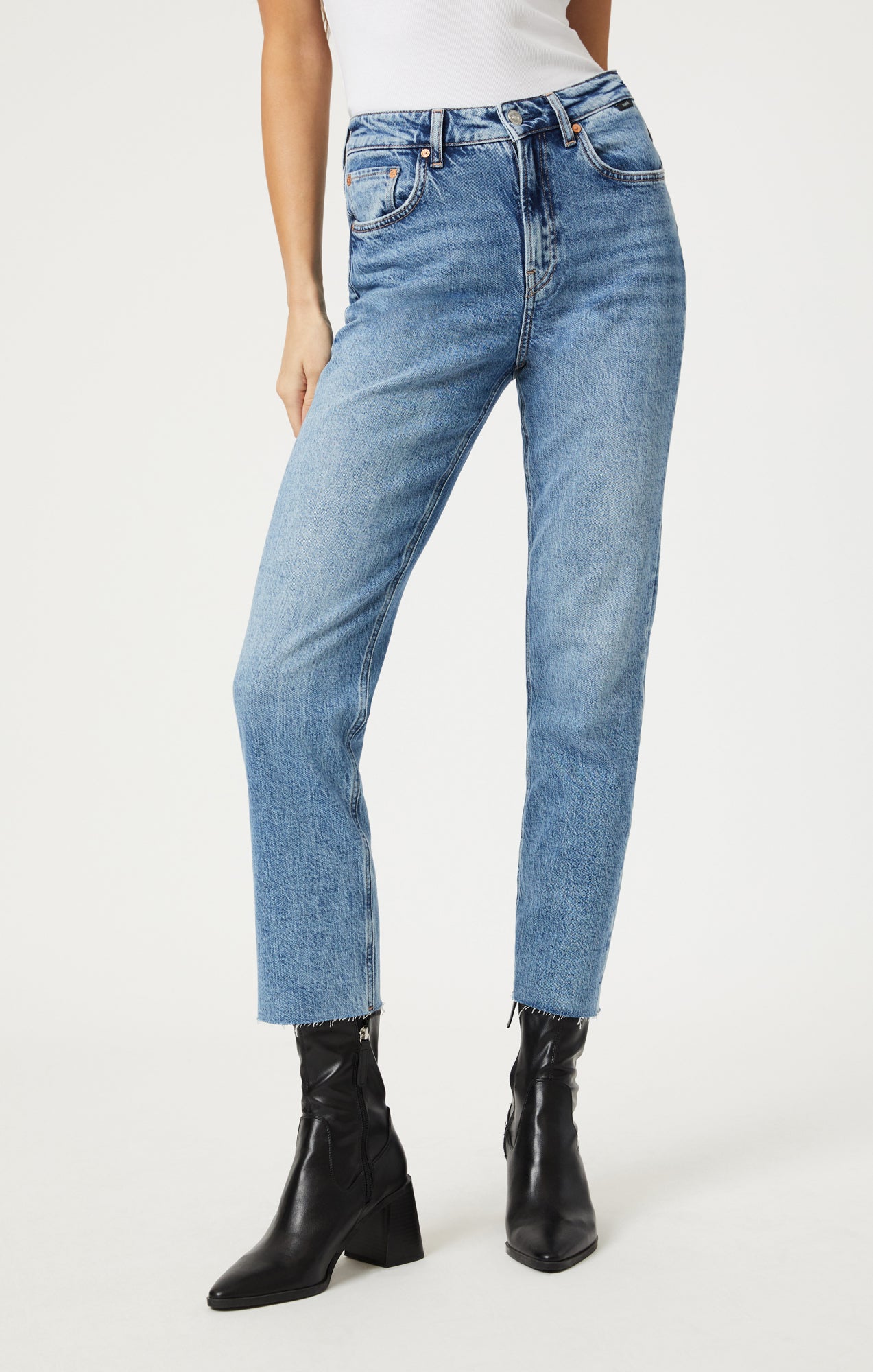NEW YORK STRAIGHT LEG IN LIGHT INDIGO RECYCLED BLUE - Mavi Jeans