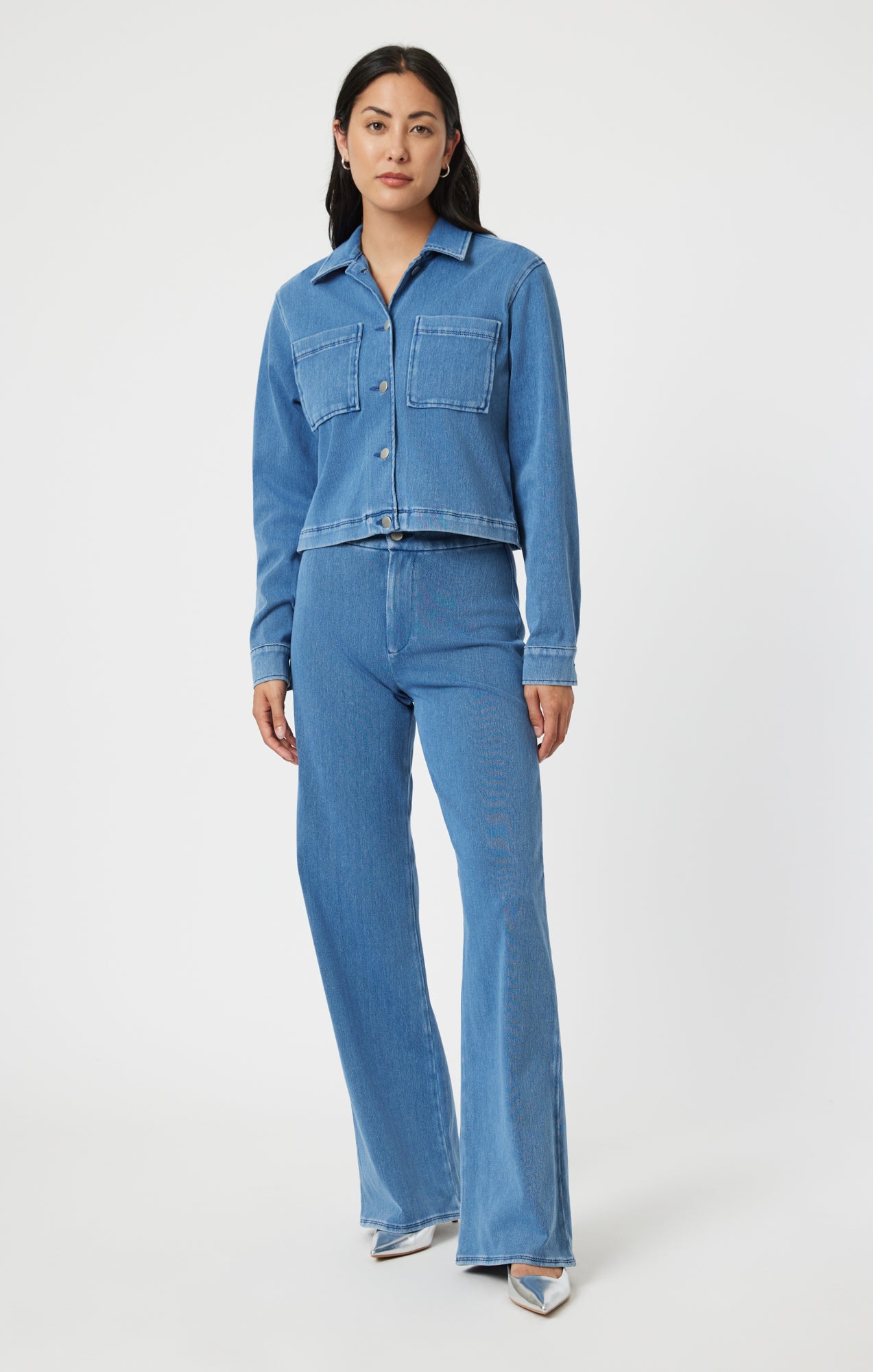 SHIRLEY JACKET IN LIGHT BLUE MOVE - Mavi Jeans