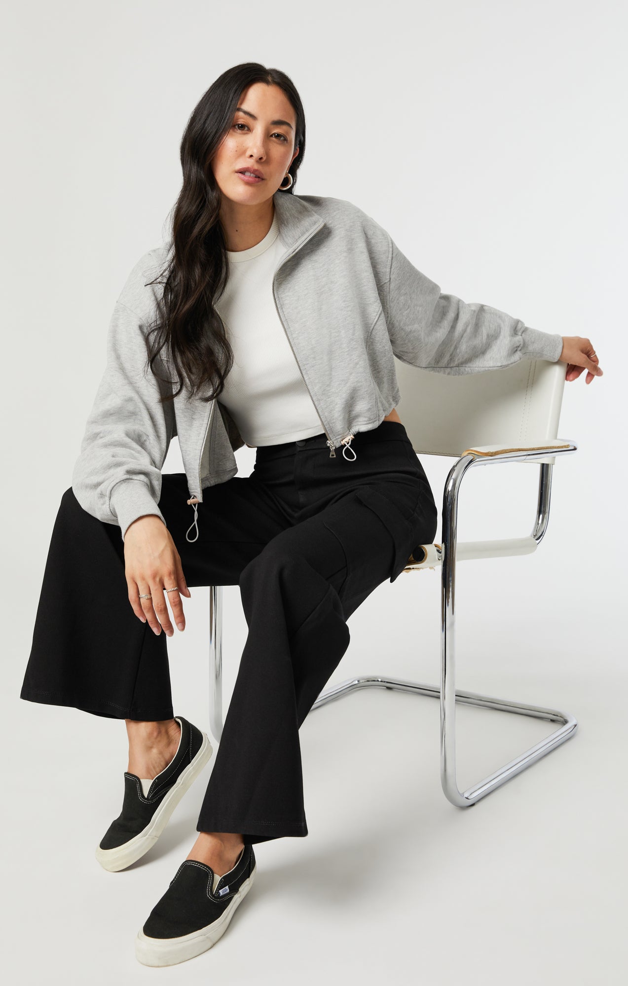SHIRA CARGO IN BLACK MOVE STRETCH - Mavi Jeans