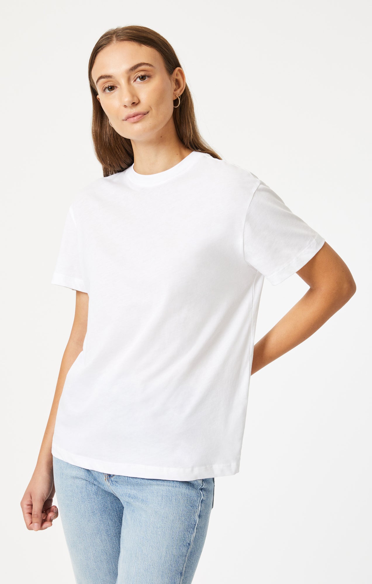 Crew neck tops outlet for ladies