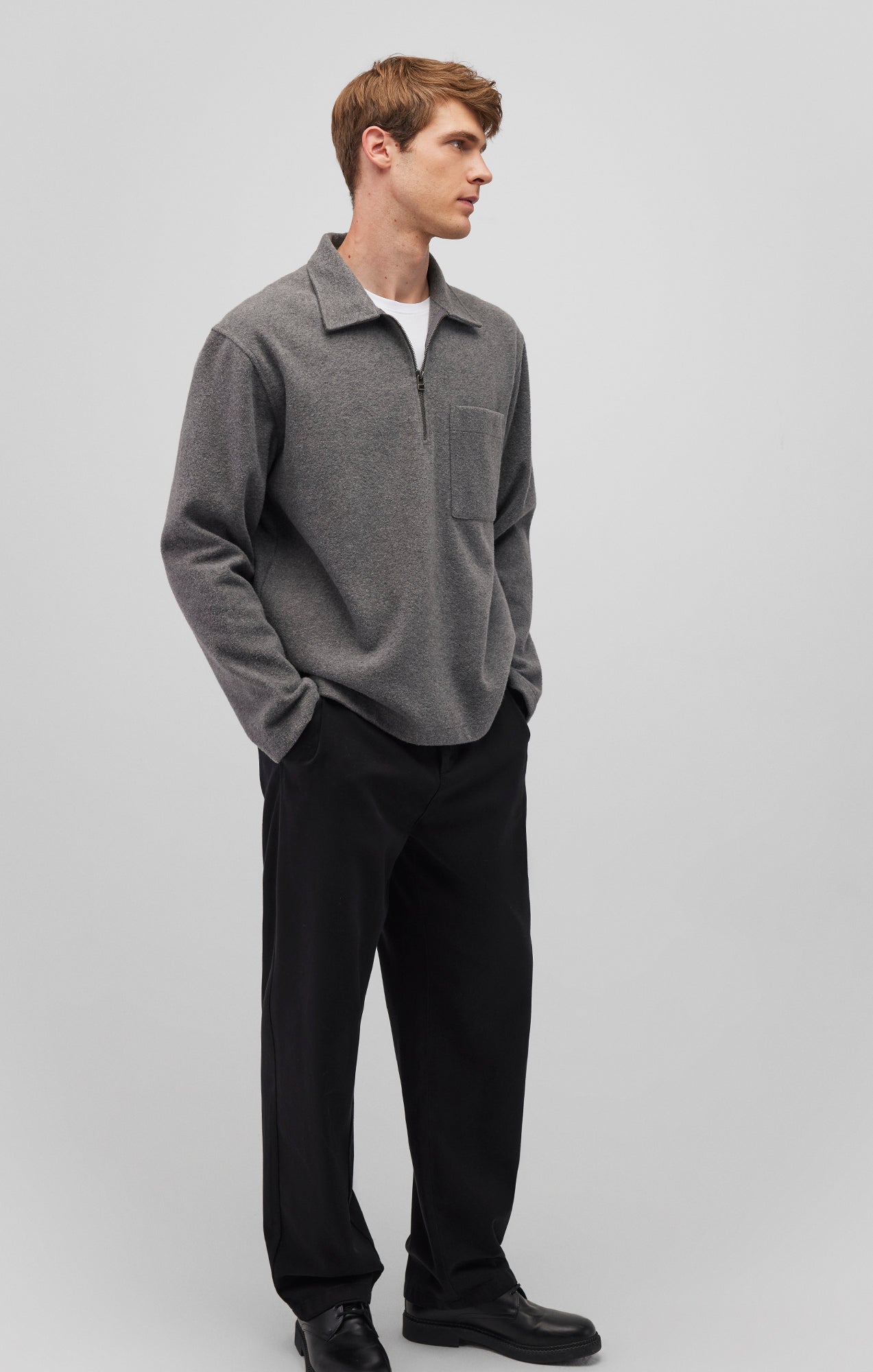 ●MAINE P.A. & FIFTY G$ Mavi Men's Quarter Zip Pocket Sweatshirt – Mavi Canada