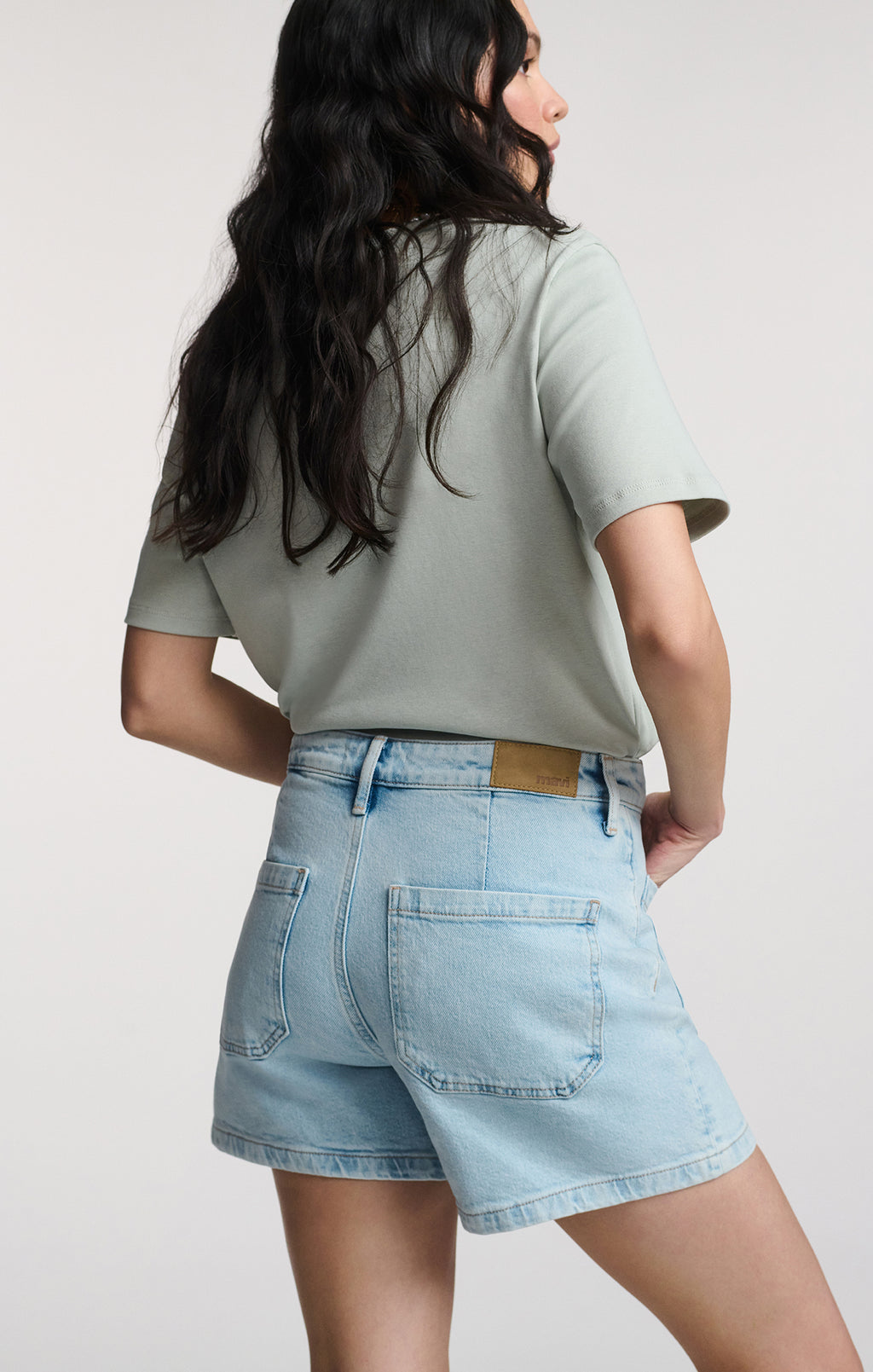 ERIN MARINE SHORTS IN BLEACHED 90's - Mavi Jeans