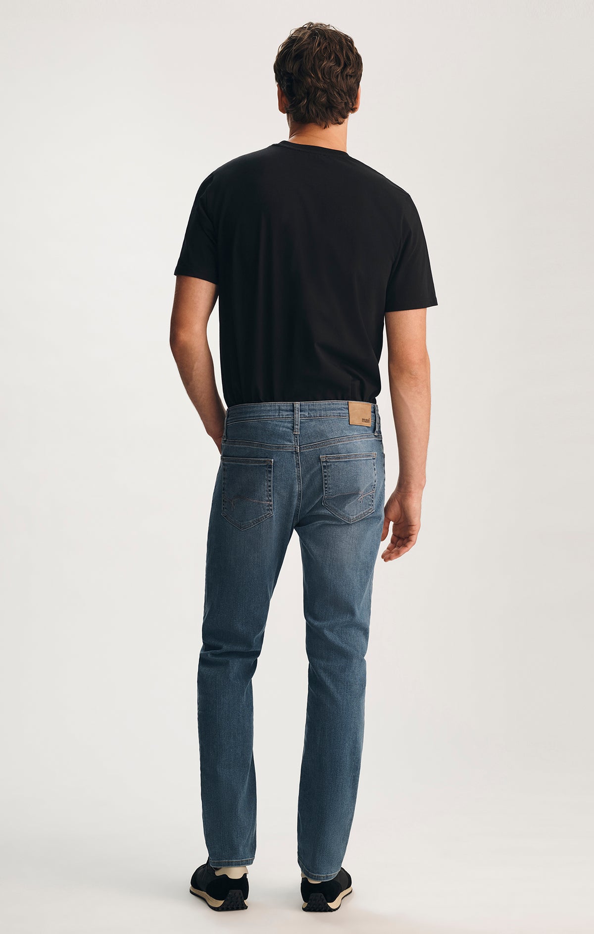 JAKE SLIM LEG IN DARK USED SUPERMOVE - Mavi Jeans