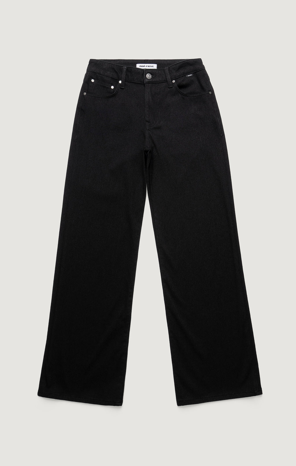 SABRINA WIDE LEG IN BLACK MOVE - Mavi Jeans