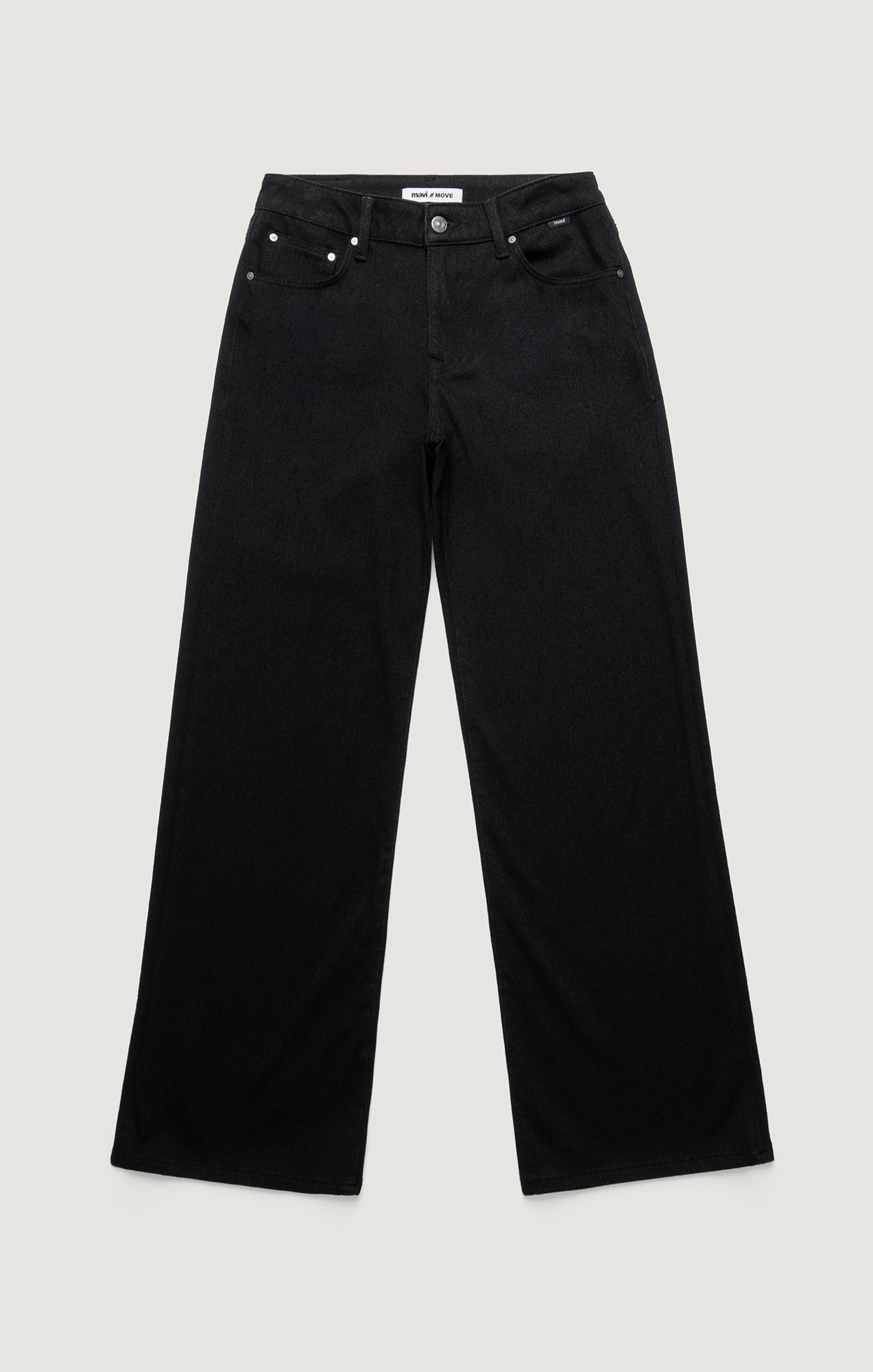 SABRINA WIDE LEG IN BLACK MOVE - Mavi Jeans