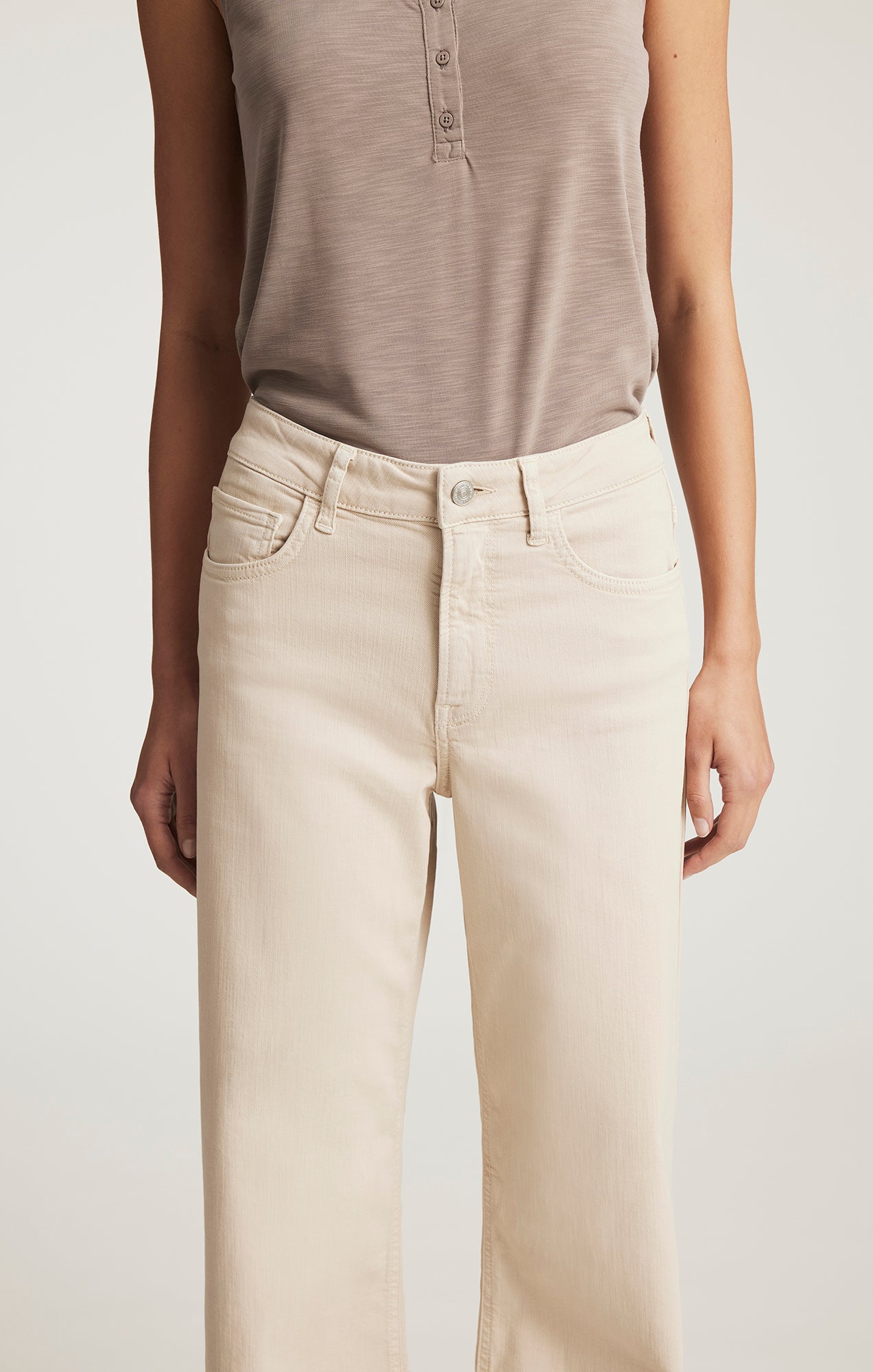 ALENA WIDE LEG IN CHAMPAGNE FLEX BLUE - Mavi Jeans