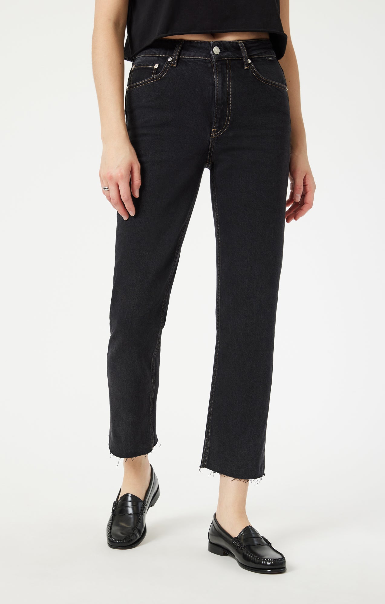NEW YORK STRAIGHT LEG IN DEEP SMOKE CLASSIC BLUE - Mavi Jeans