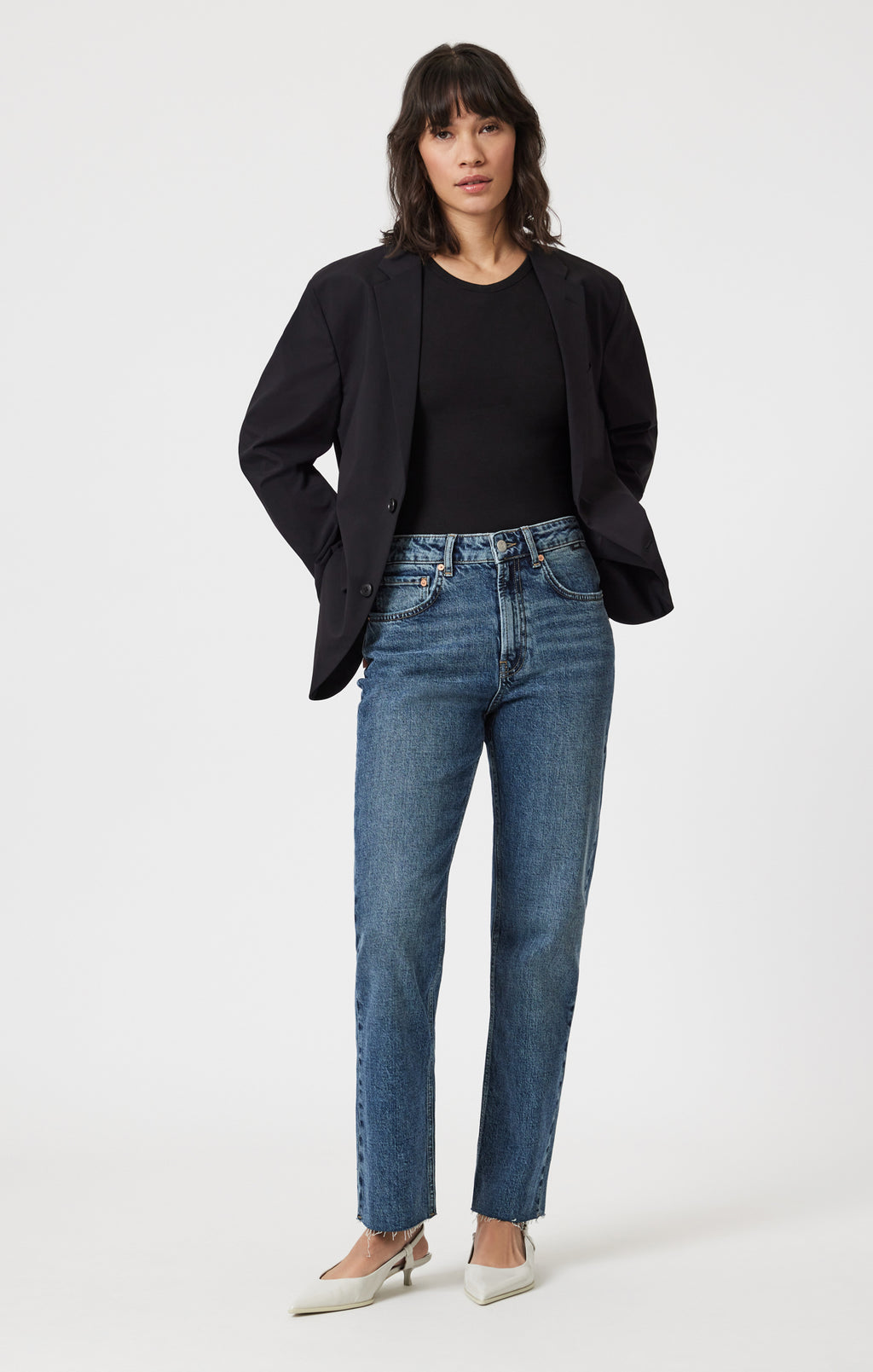 NEW YORK STRAIGHT LEG IN DARK USED CLASSIC BLUE - Mavi Jeans