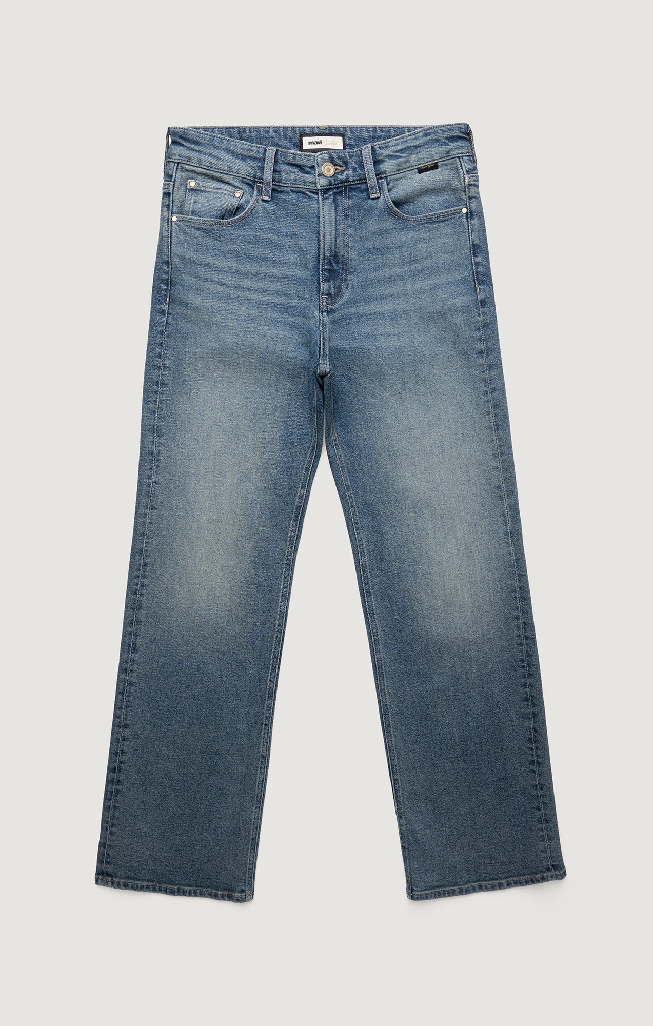 TAYLOR STRAIGHT LEG IN MID USED GOLD PREMIUM - Mavi Jeans