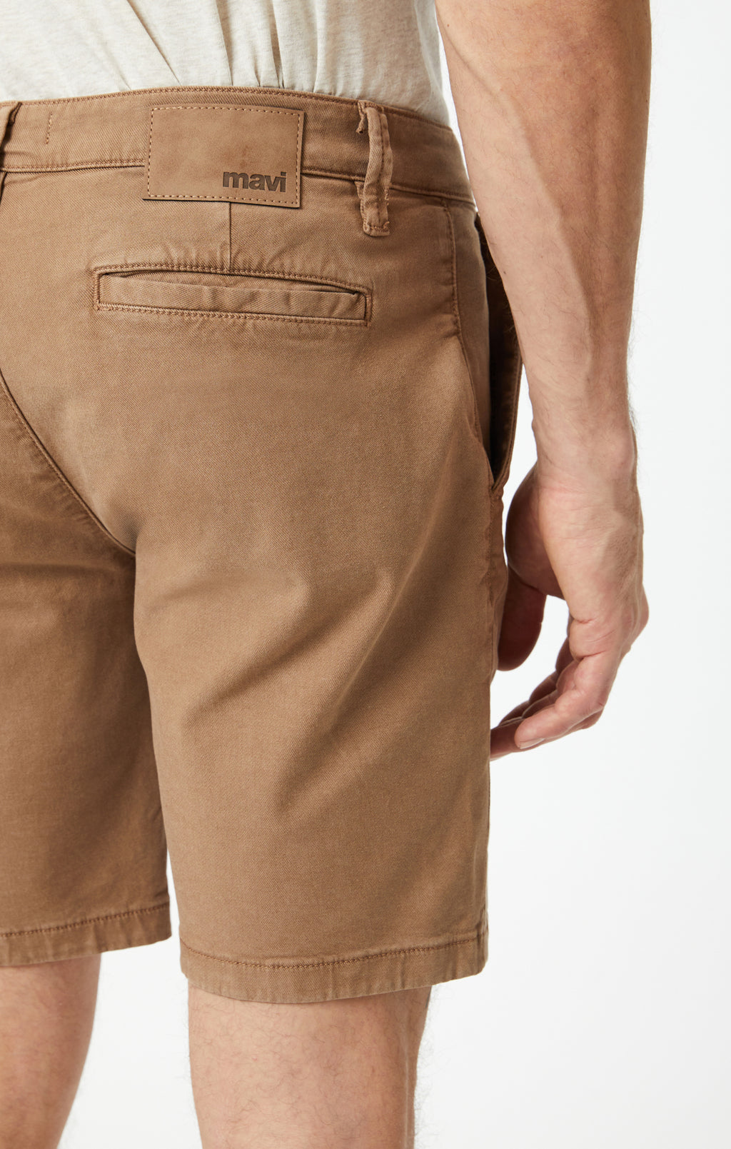 JACOB SHORTS IN TIGER'S EYE LUXE TWILL - Mavi Jeans