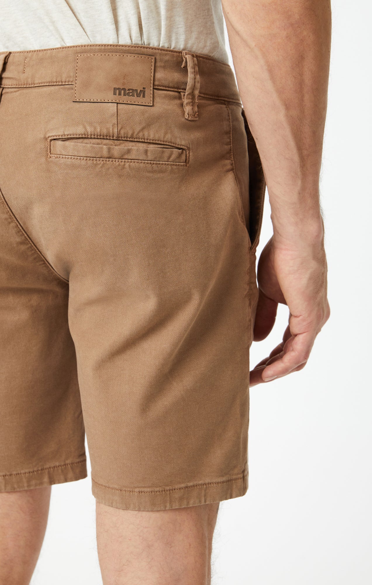 JACOB SHORTS IN TIGER'S EYE LUXE TWILL - Mavi Jeans