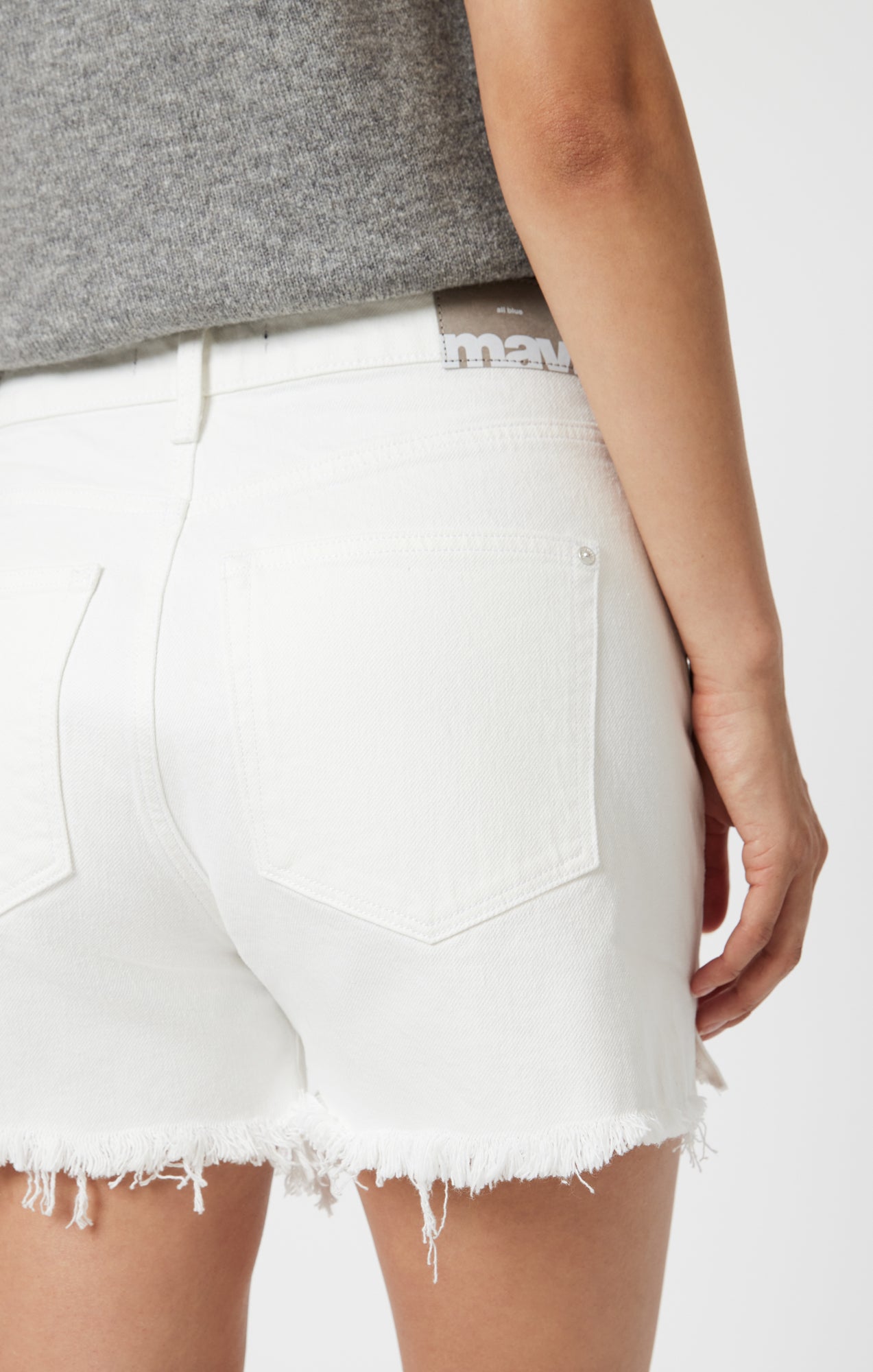 HEIDI SHORTS IN OFF WHITE DENIM - Mavi Jeans