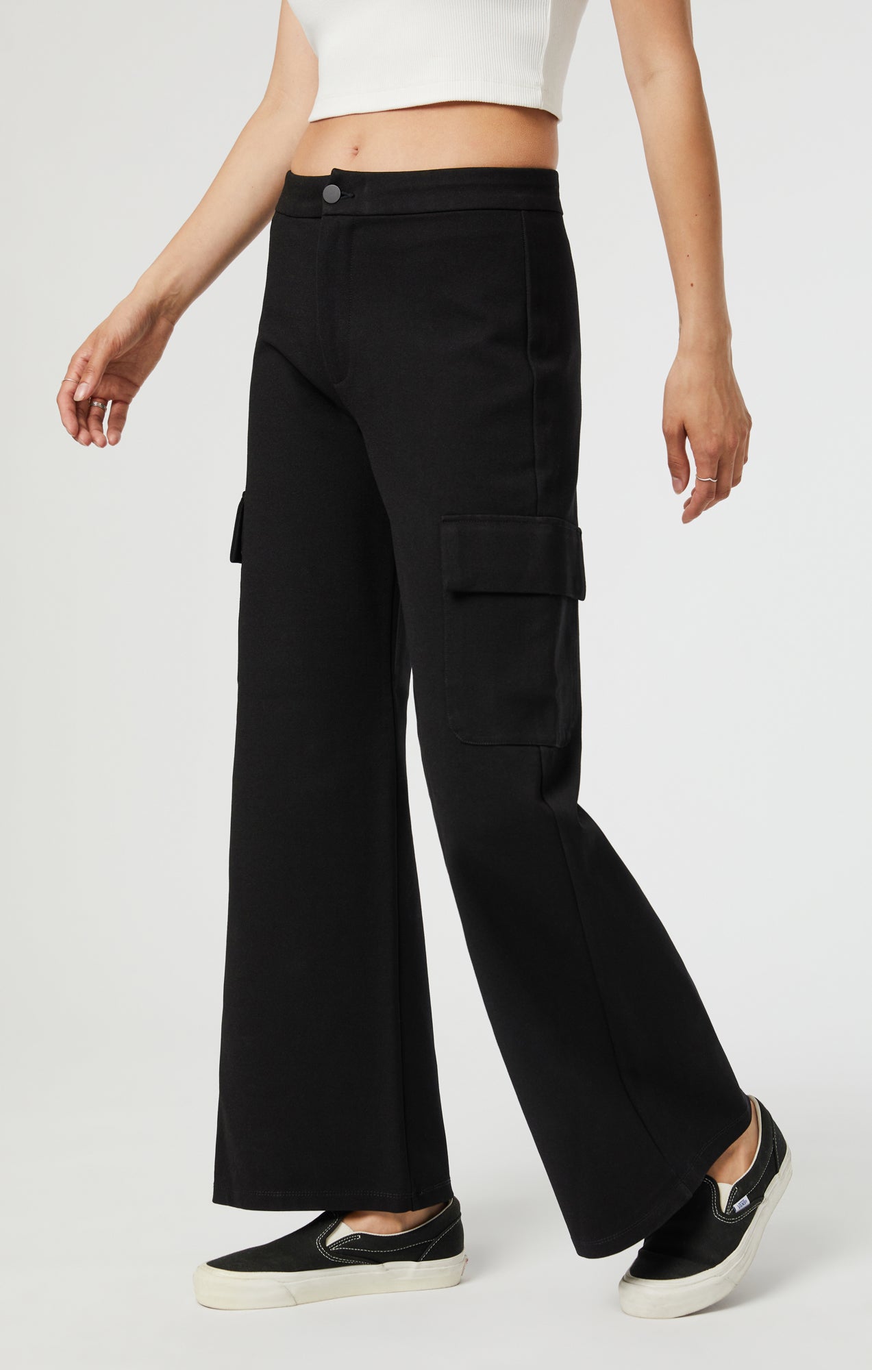SHIRA CARGO IN BLACK MOVE STRETCH - Mavi Jeans