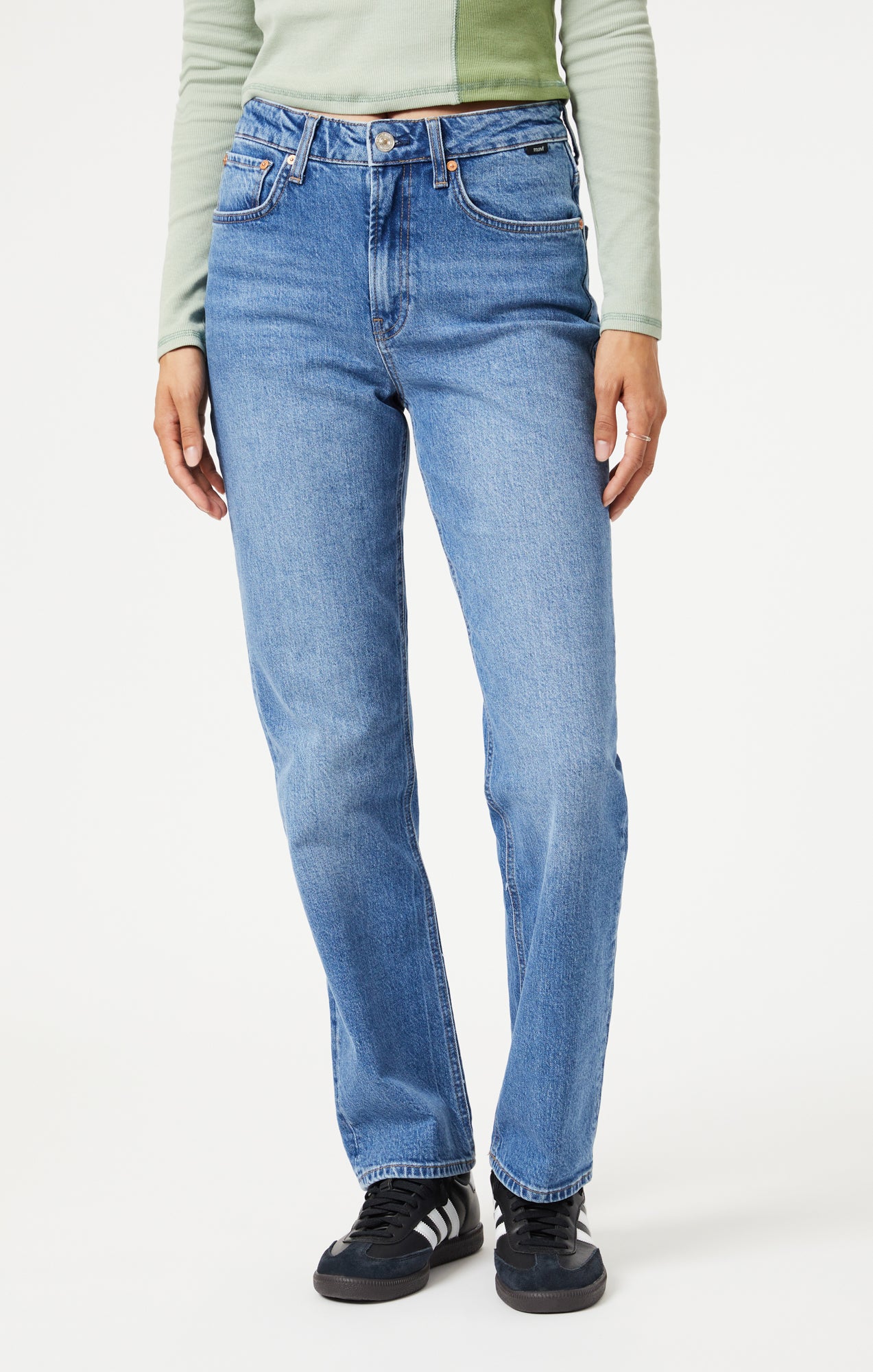 Straight leg store jeans dark blue