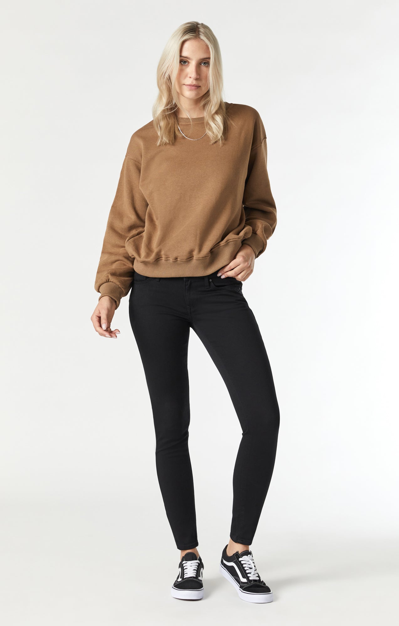 SERENA SUPER SKINNY JEANS IN JET BLACK - Mavi Jeans