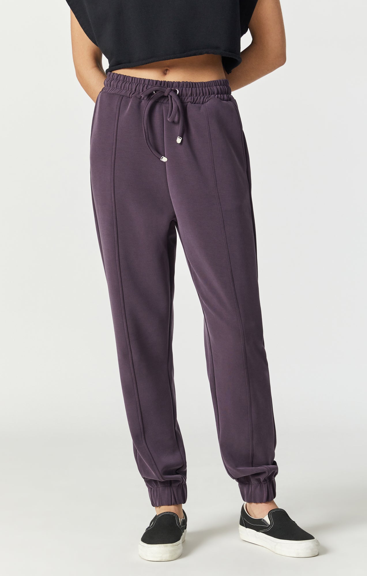 Mavi Women's Sweatpants In Plum Perfect