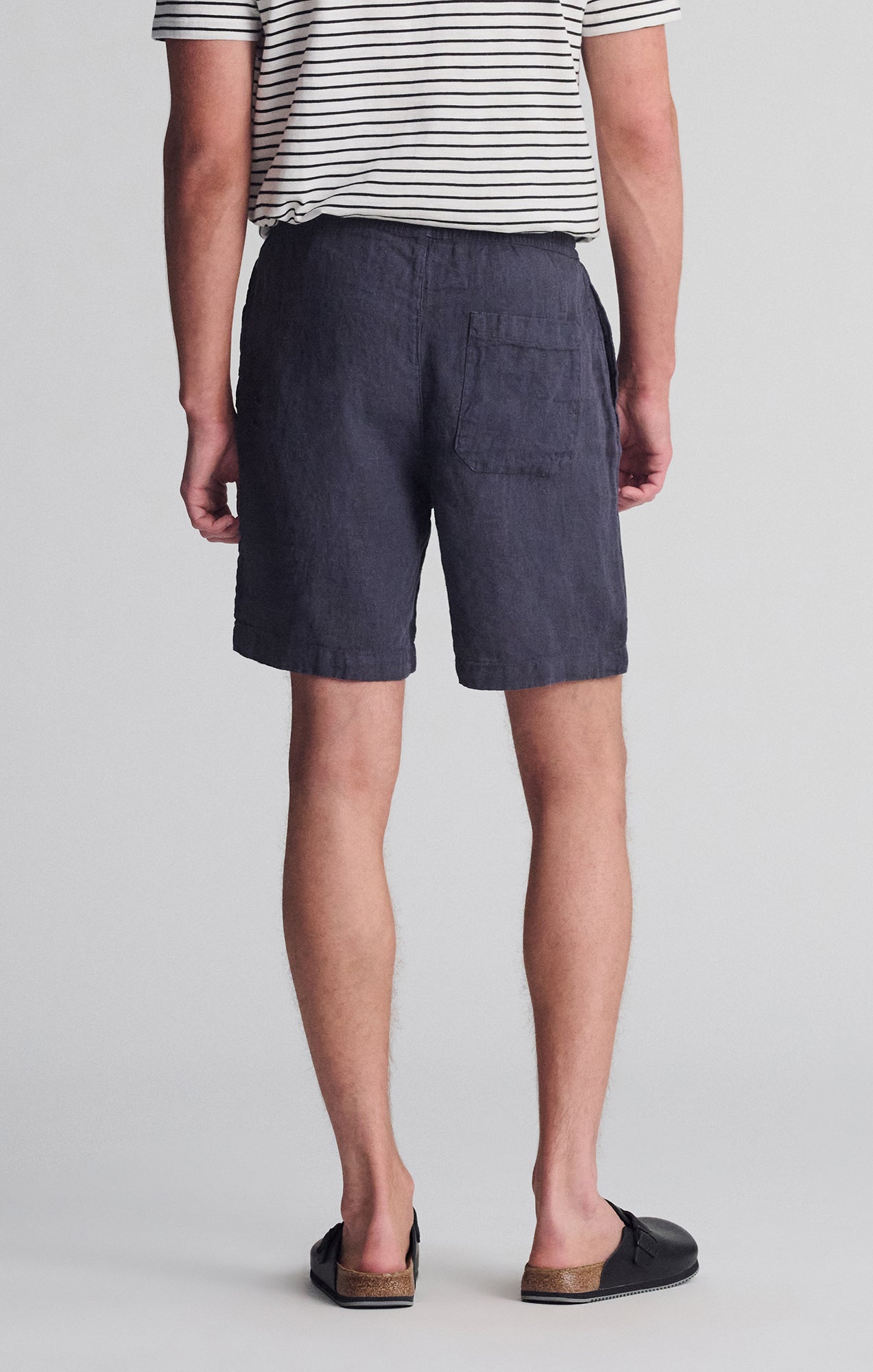 LINEN POCKET SHORTS IN PERISCOPE - Mavi Jeans