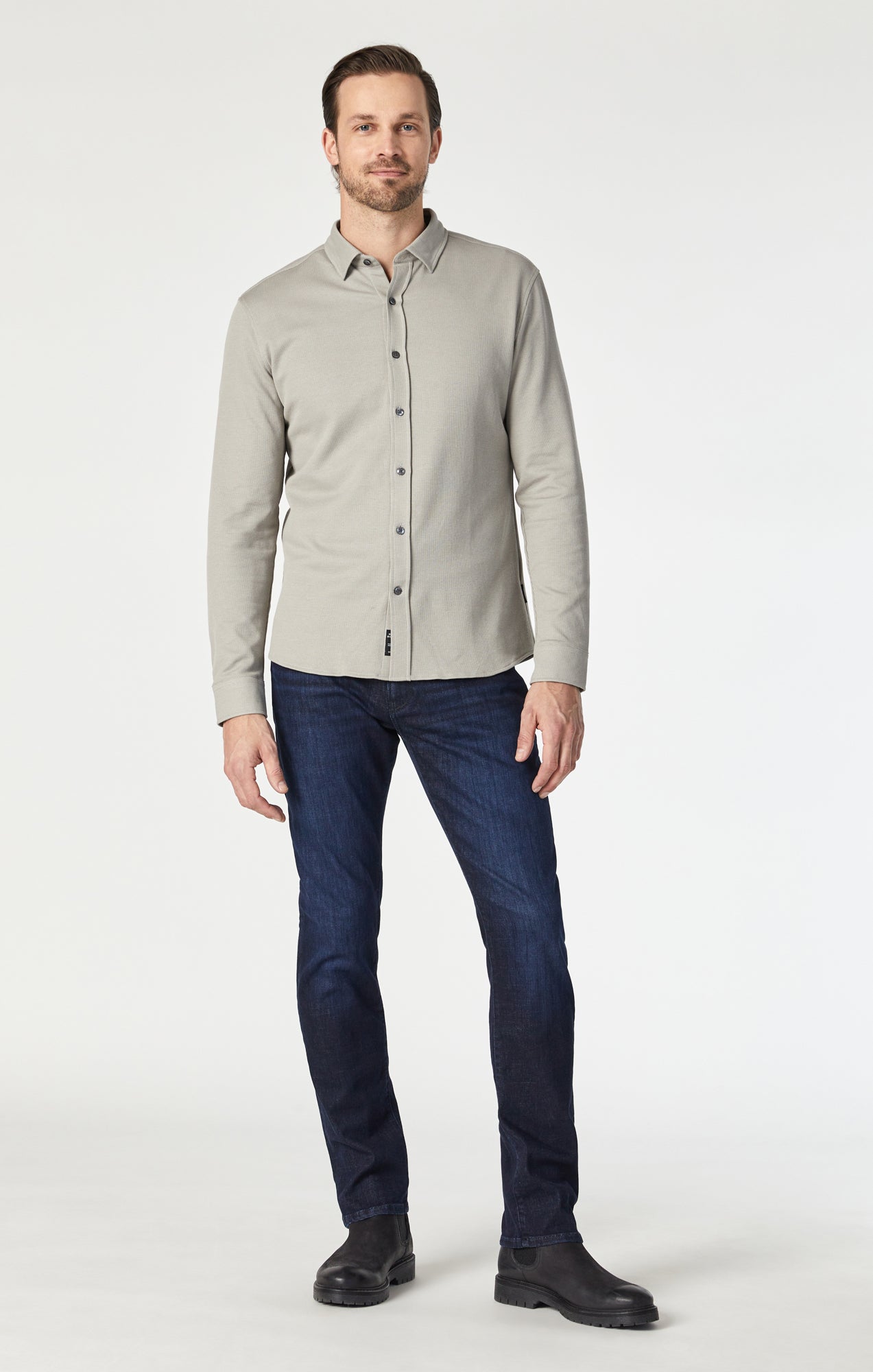 JAKE SLIM LEG IN MIDNIGHT SKY FEATHER BLUE - Mavi Jeans