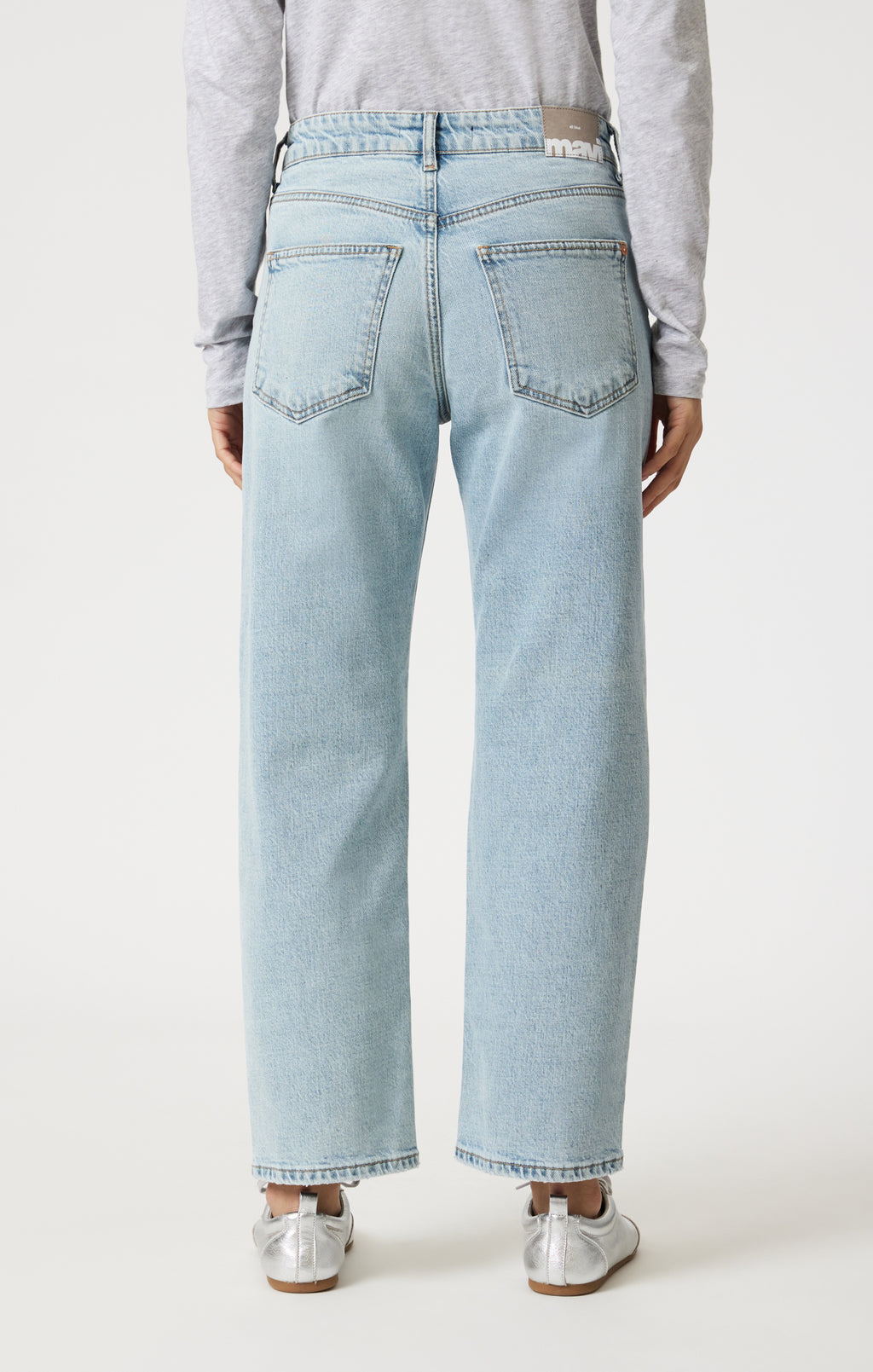SAVANNAH STRAIGHT LEG IN BLEACHED CLASSIC BLUE - Mavi Jeans