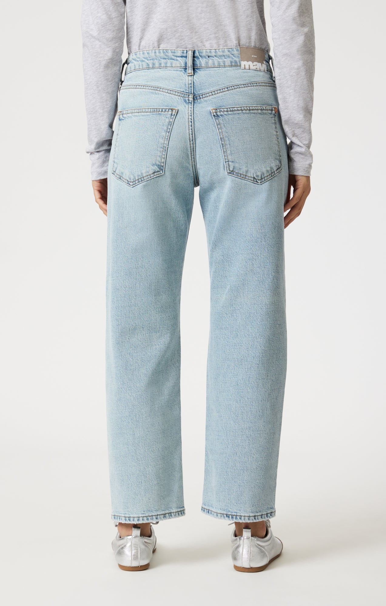 SAVANNAH STRAIGHT LEG IN BLEACHED CLASSIC BLUE - Mavi Jeans