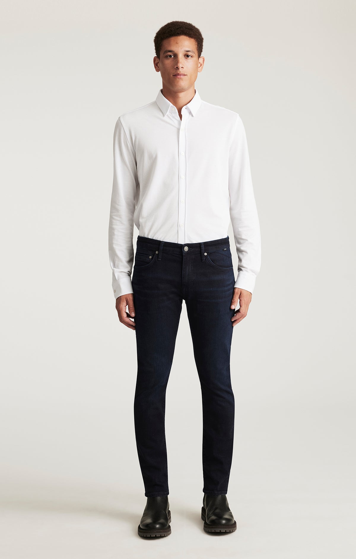 JAKE SLIM LEG IN INK ORGANIC VINTAGE - Mavi Jeans