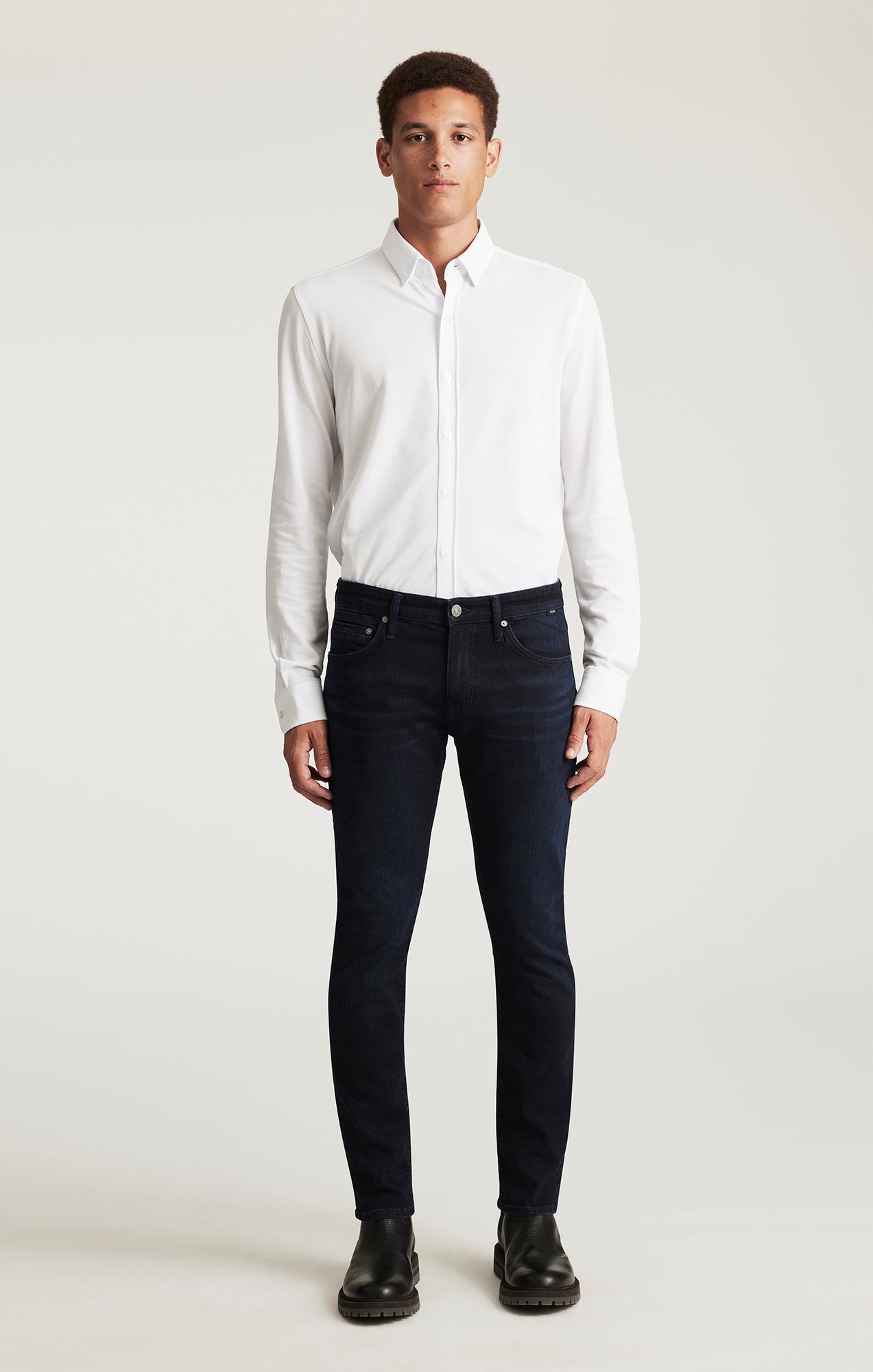 JAKE SLIM LEG IN INK ORGANIC VINTAGE - Mavi Jeans