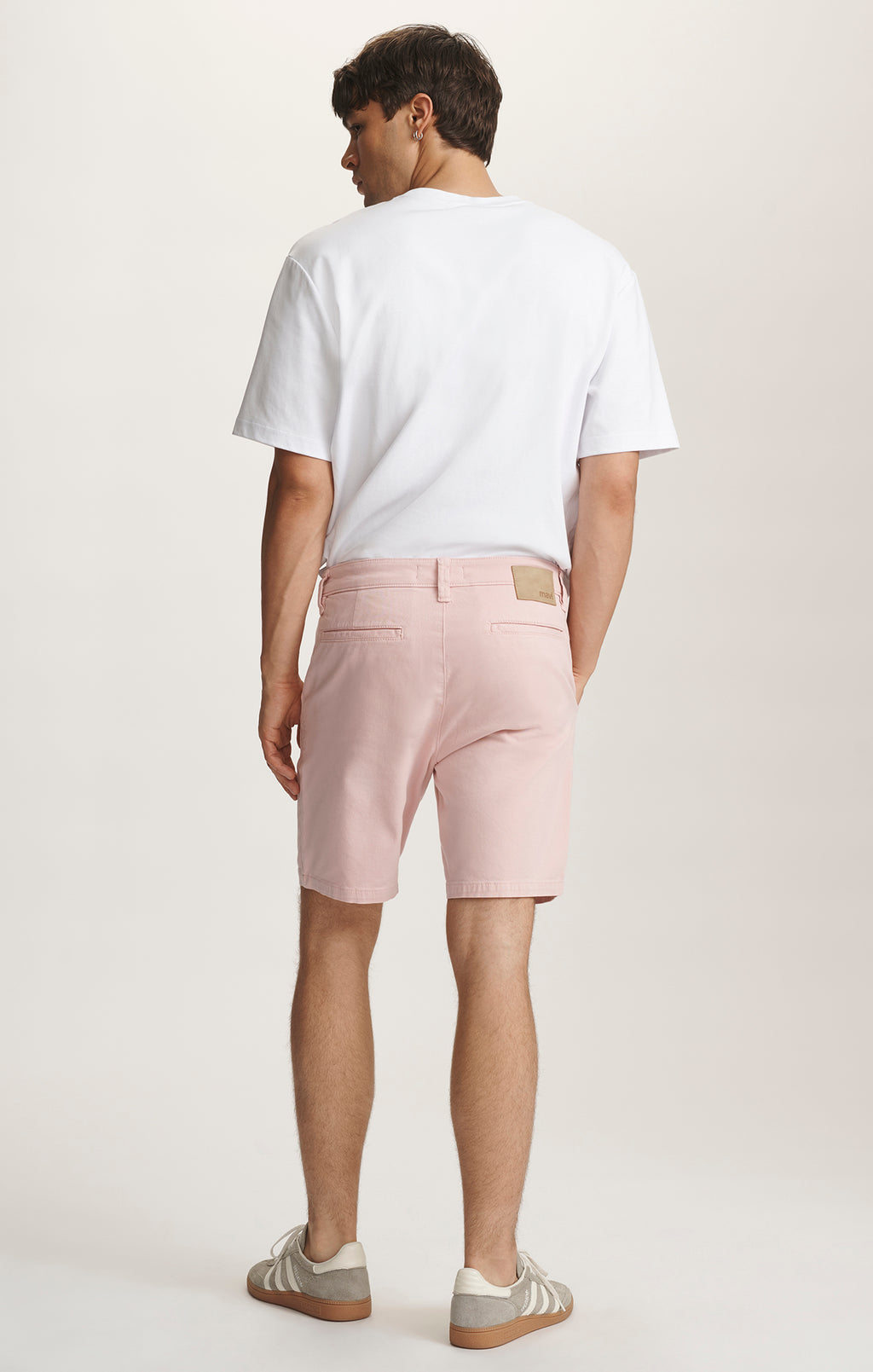 JACOB CROP SHORTS IN FLAMINGO CASUAL TWILL - Mavi Jeans