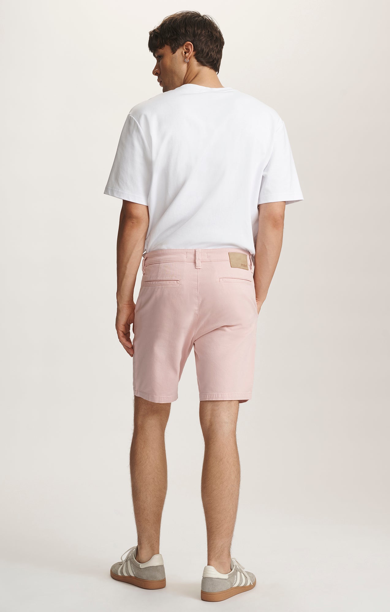 JACOB CROP SHORTS IN FLAMINGO CASUAL TWILL - Mavi Jeans