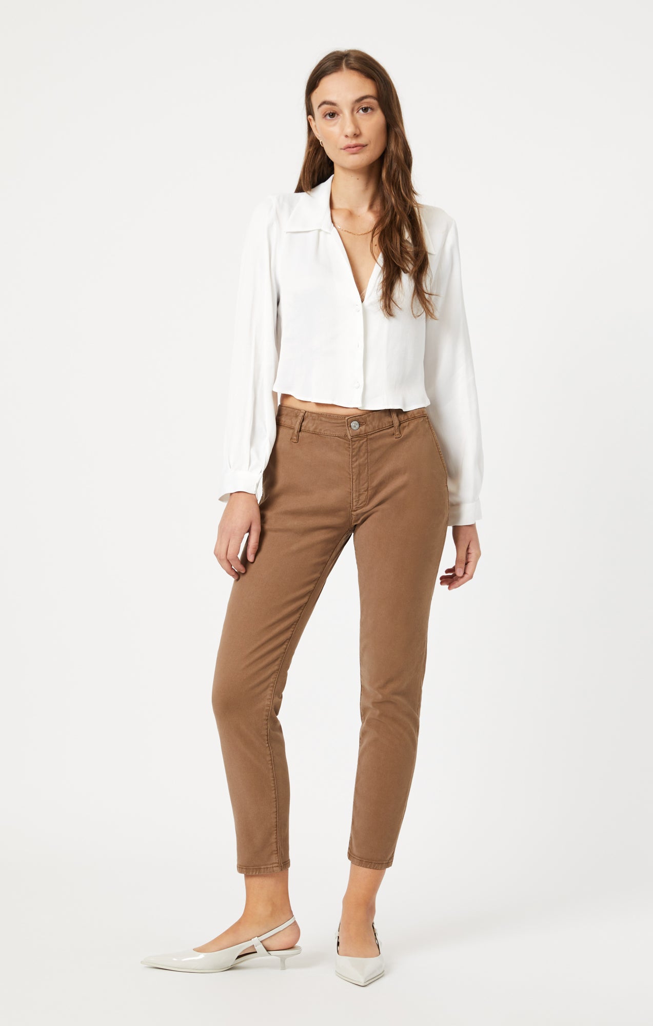 Women's skinny chino hot sale pants