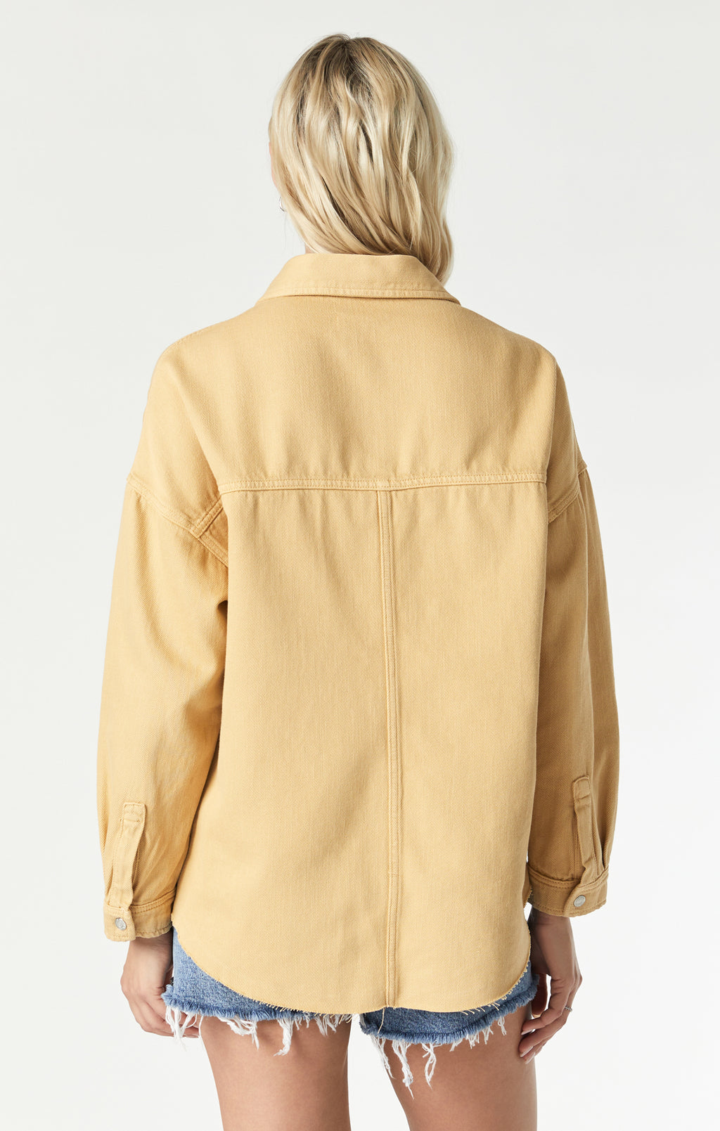 TAMARA OVERSIZED DENIM SHIRT IN MOONSTONE DENIM - Mavi Jeans