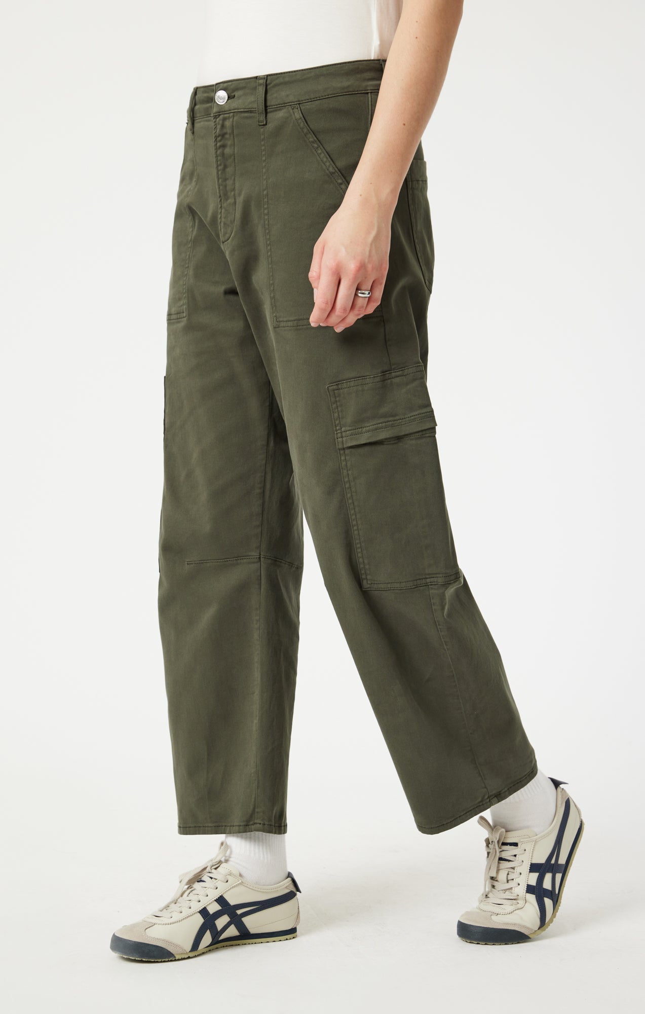 VINNIE BARREL CARGO IN IVY CASUAL TWILL - Mavi Jeans