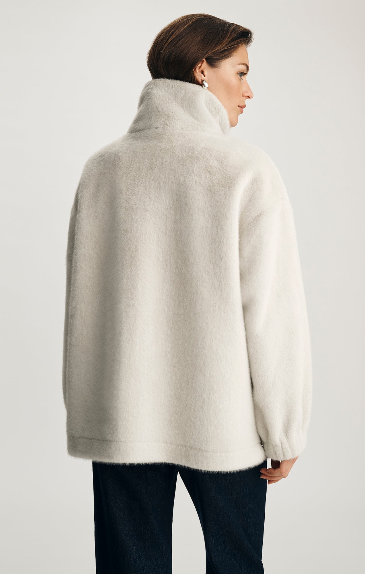 Mavi Women's Sherpa Jacket In Rainy Day – Mavi Canada