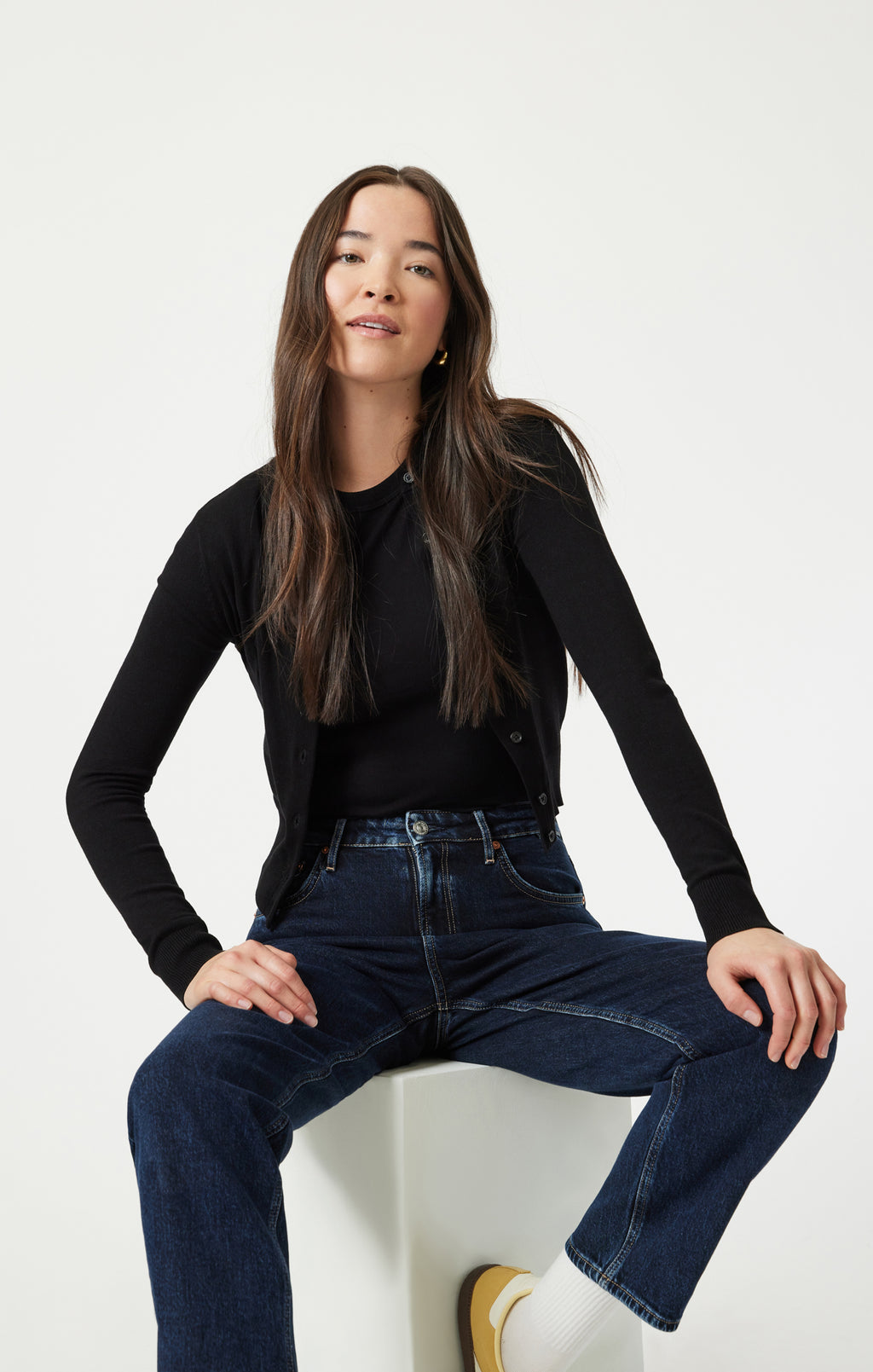 SAVANNAH STRAIGHT LEG IN MIDNIGHT CLASSIC BLUE - Mavi Jeans