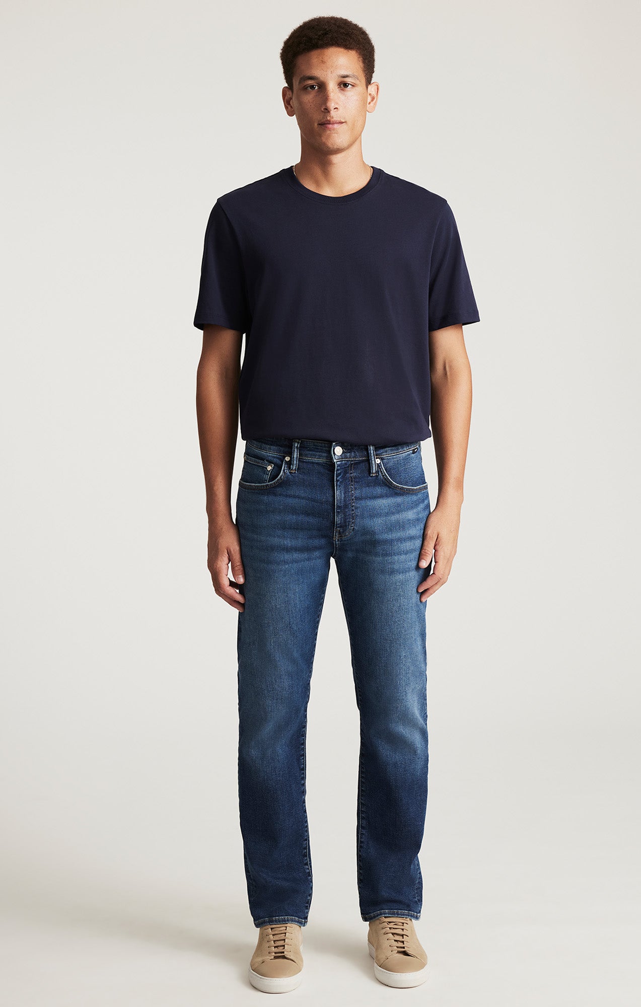 ZACH STRAIGHT LEG IN DEEP BRUSHED CLASSIC VINTAGE - Mavi Jeans
