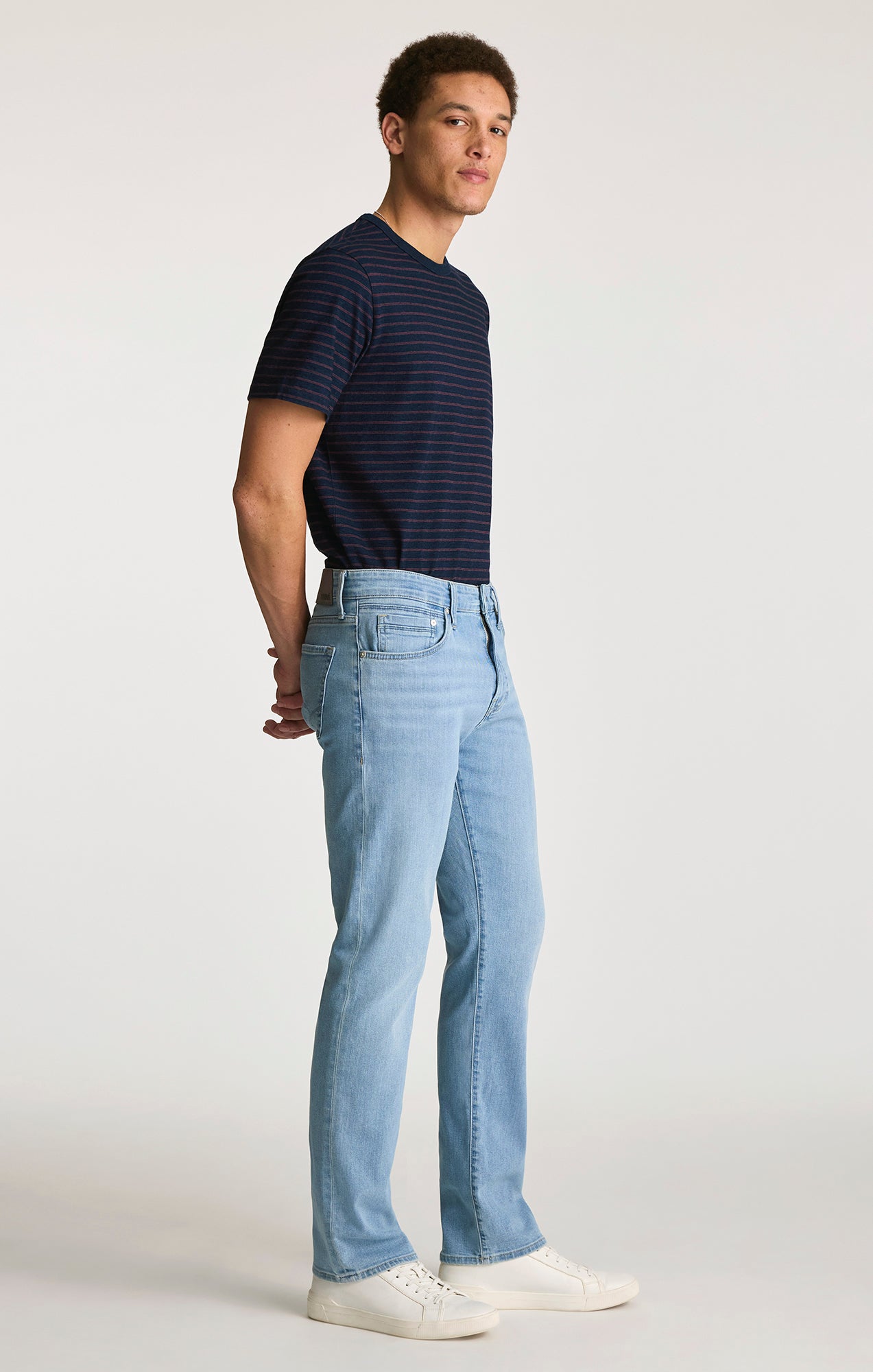 ZACH JAMBES DROITES BLEU GLACE WILLIAMSBURG