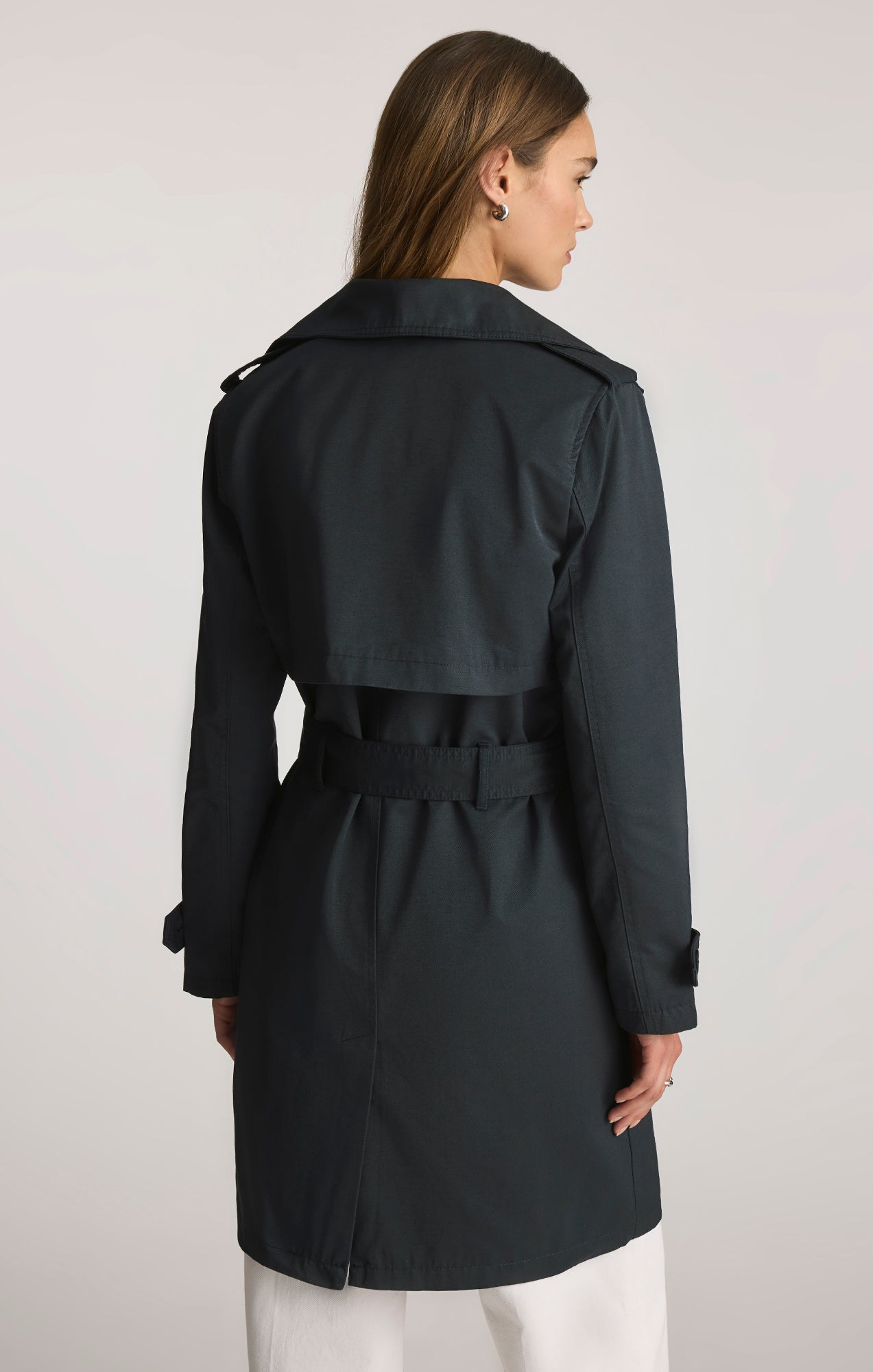 BELTED TRENCH COAT IN SALUTE - Mavi Jeans