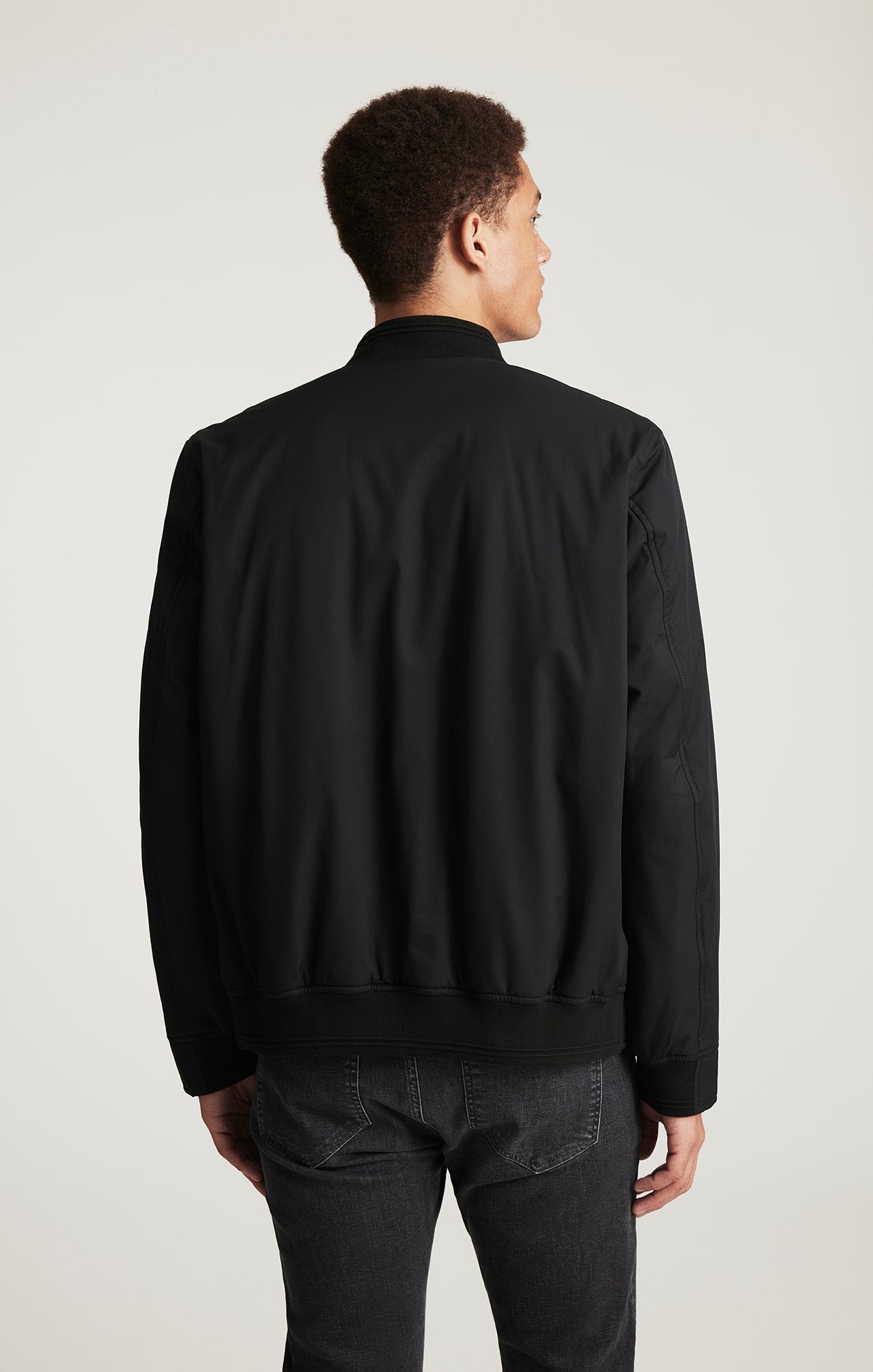 BOMBER JACKET IN BLACK - Mavi Jeans