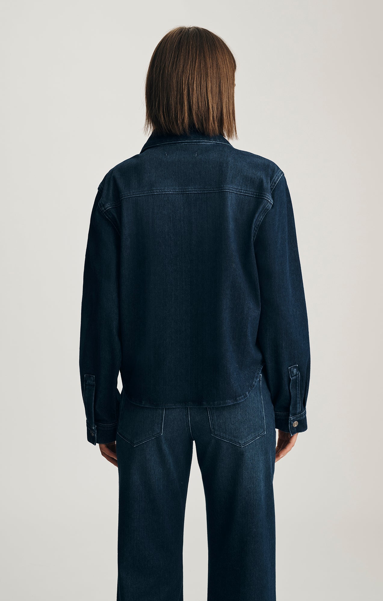 Mavi Women's Tia Denim Shirt In Dark Blue Move – Mavi Canada