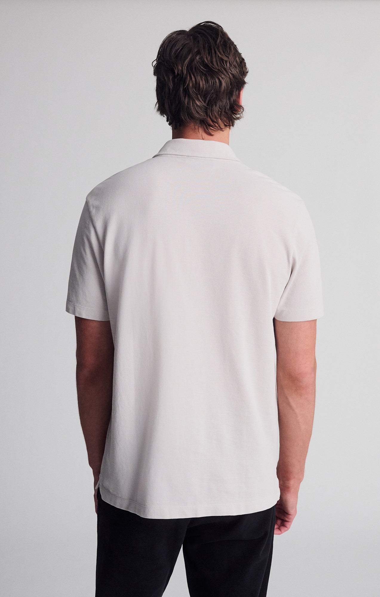 POLO SHIRT IN GRAY VIOLET