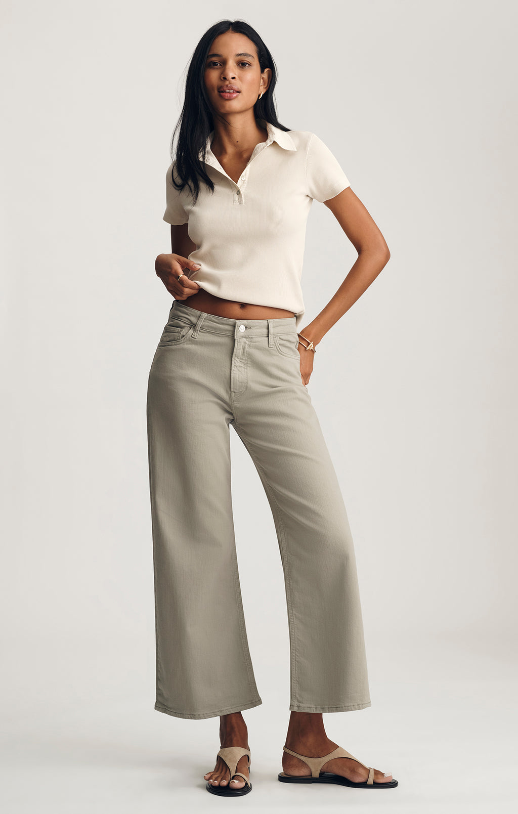 PALOMA À JAMBES LARGES EN SAUGE DU DÉSERT FLEX BLEU