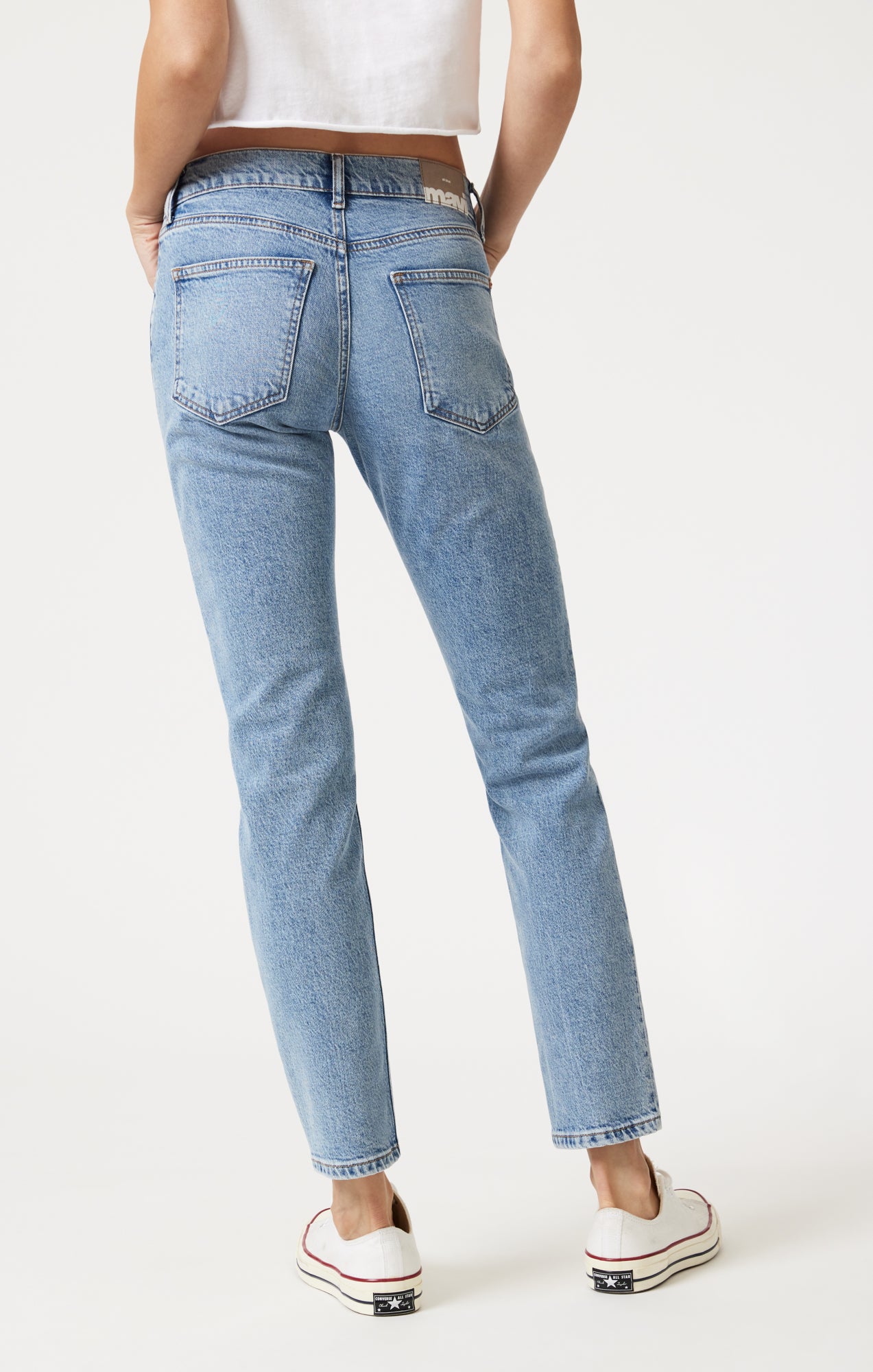 MIRELLA STRAIGHT LEG IN LIGHT BRUSHED CLASSIC BLUE - Mavi Jeans