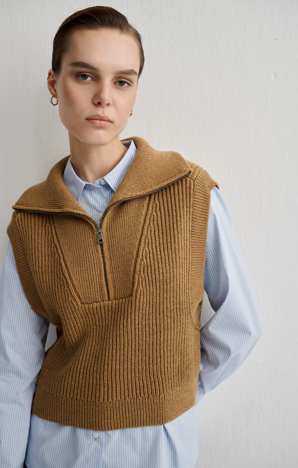 theredthread ♡ S ring tailored vest THEREDTHREAD / ザレッドスレッド】S ring tailored vest