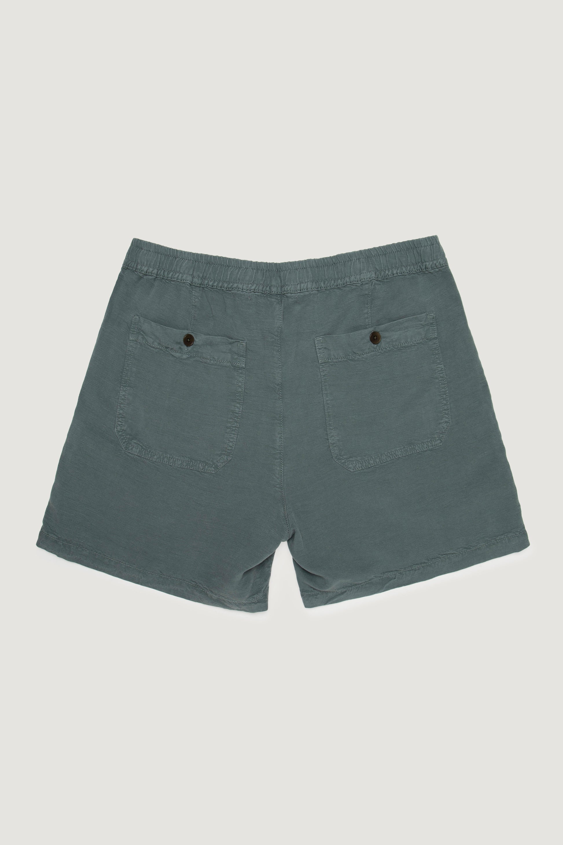 DAXON SHORTS IN TEAL LINEN - Mavi Jeans