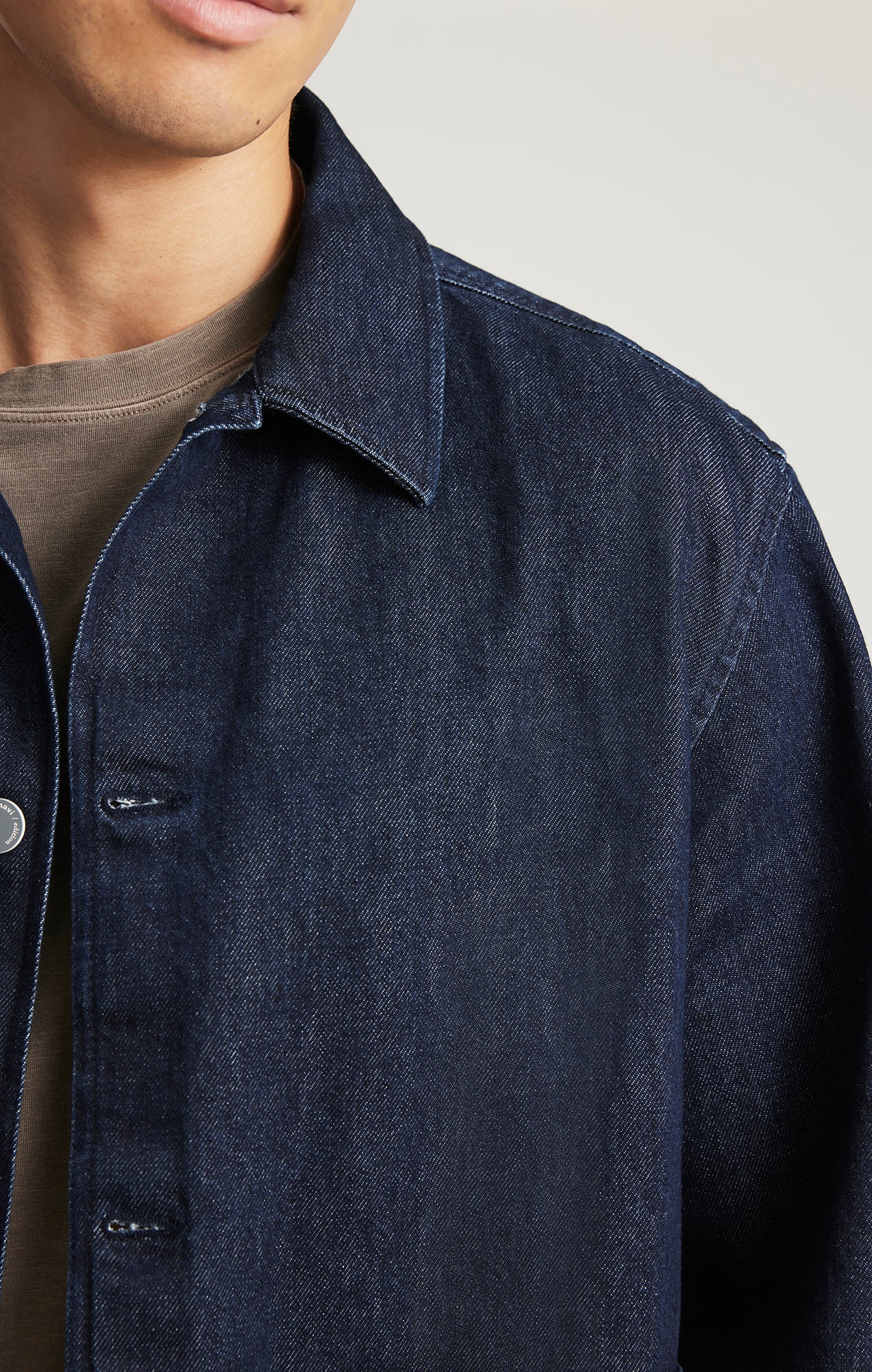 EDITION DOUBLE POCKET OVERSHIRT IN DARK INDIGO - Mavi Jeans