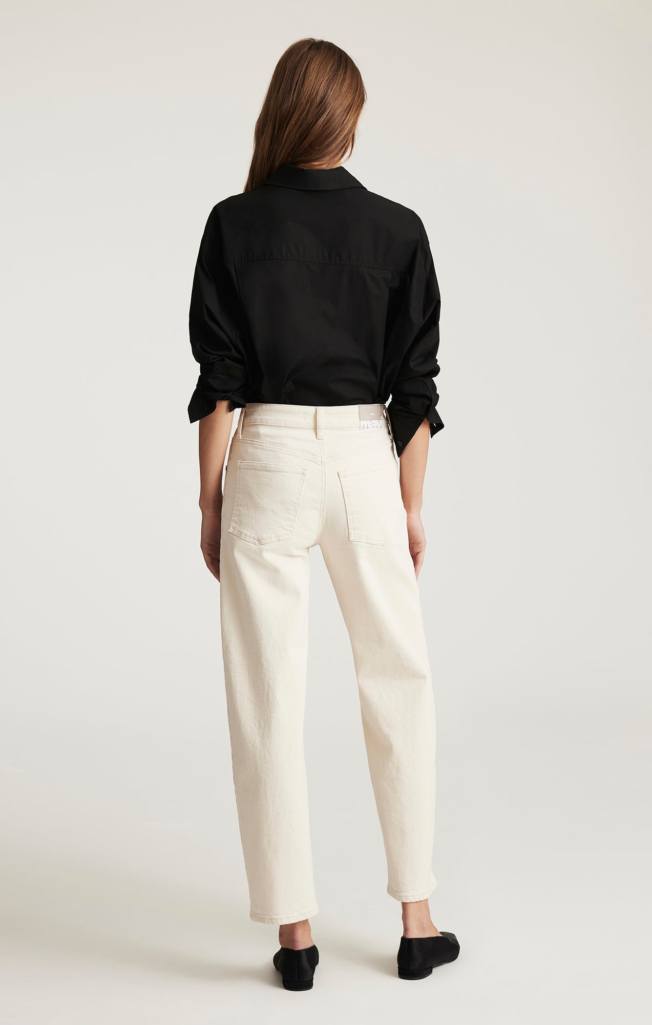NICA BARREL IN BEIGE CLASSIC BLUE - Mavi Jeans