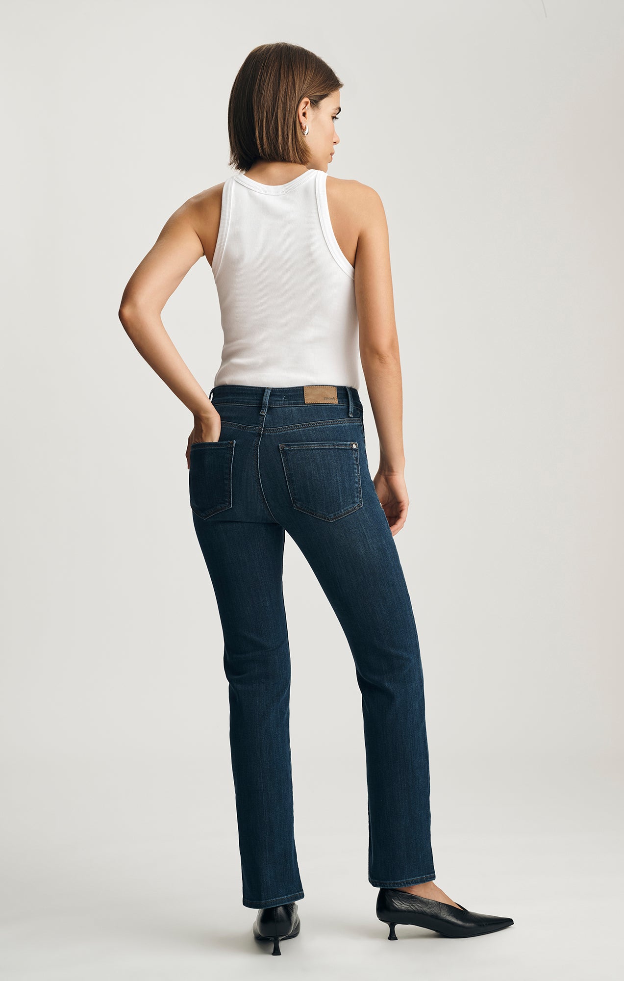 KENDRA STRAIGHT LEG IN INDIGO SUPERSOFT