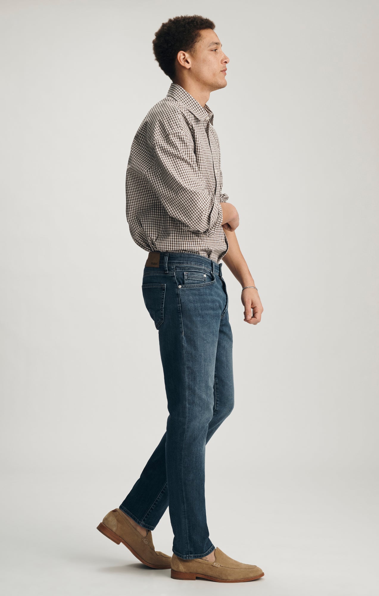 MARCUS SLIM STRAIGHT LEG JEANS IN USED WILLIAMSBURG