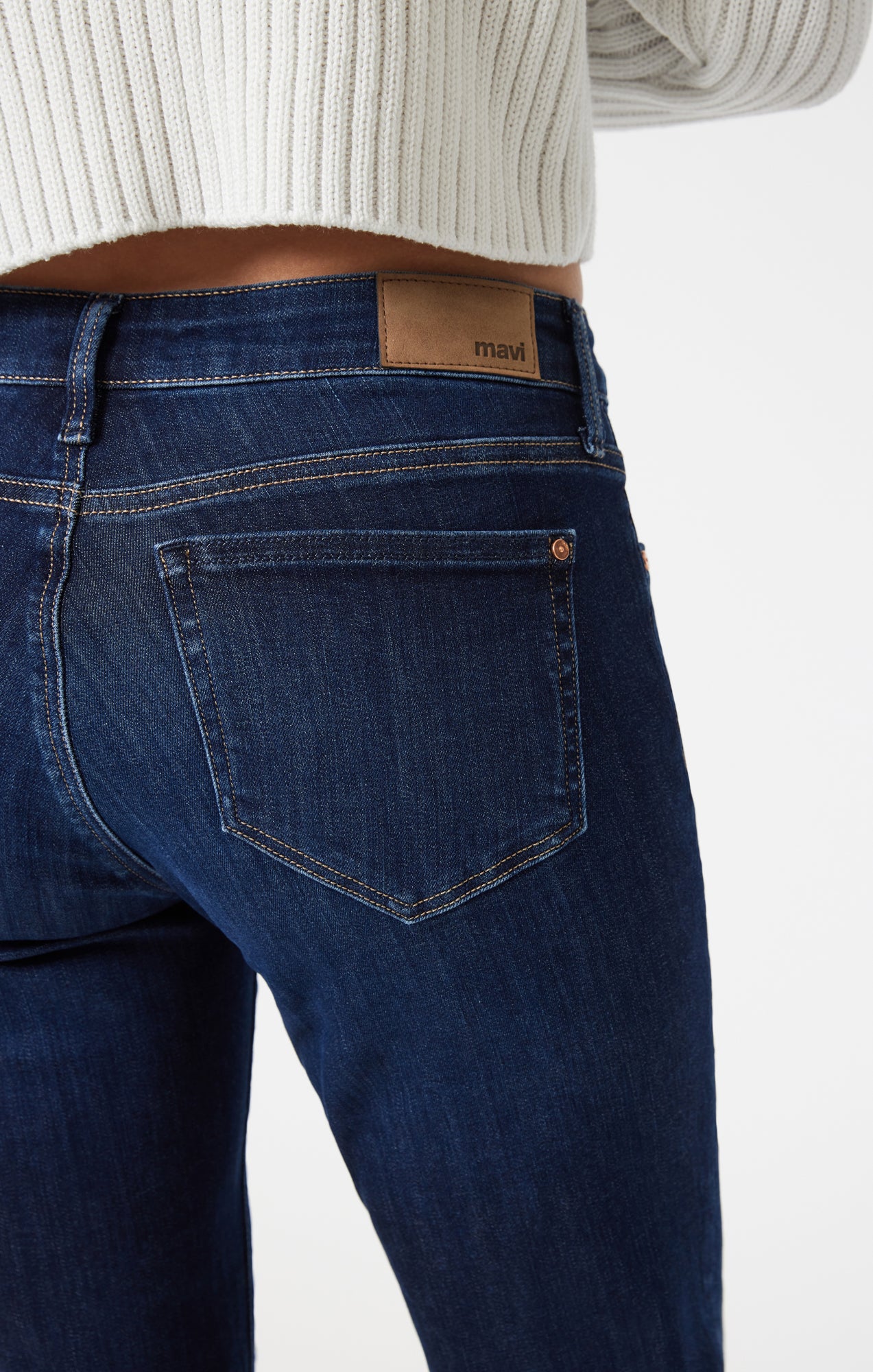 EMMA SLIM BOYFRIEND IN DEEP FLEX BLUE - Mavi Jeans