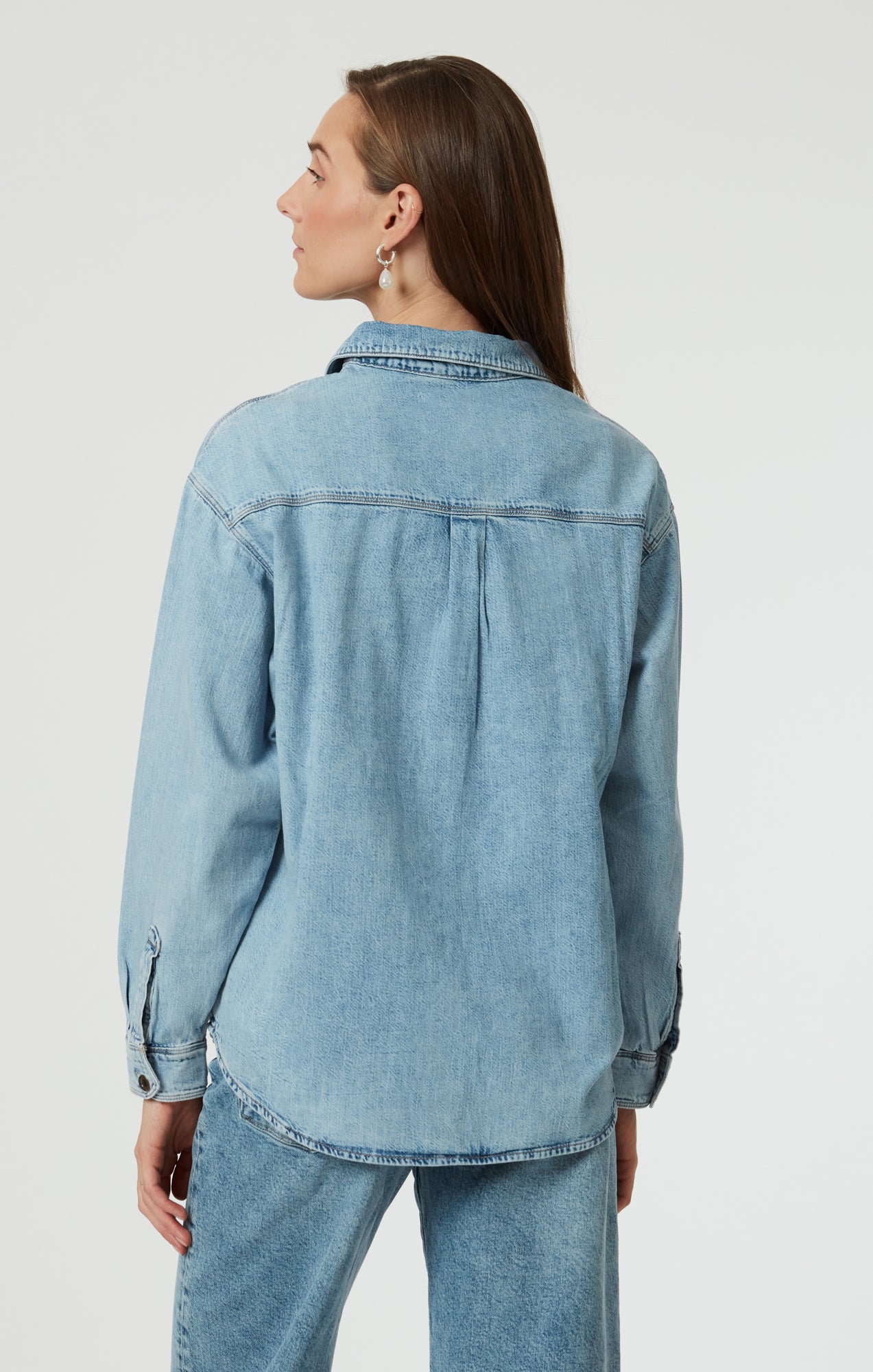 SUSAN DENIM SHIRT IN LIGHT USED DENIM - Mavi Jeans